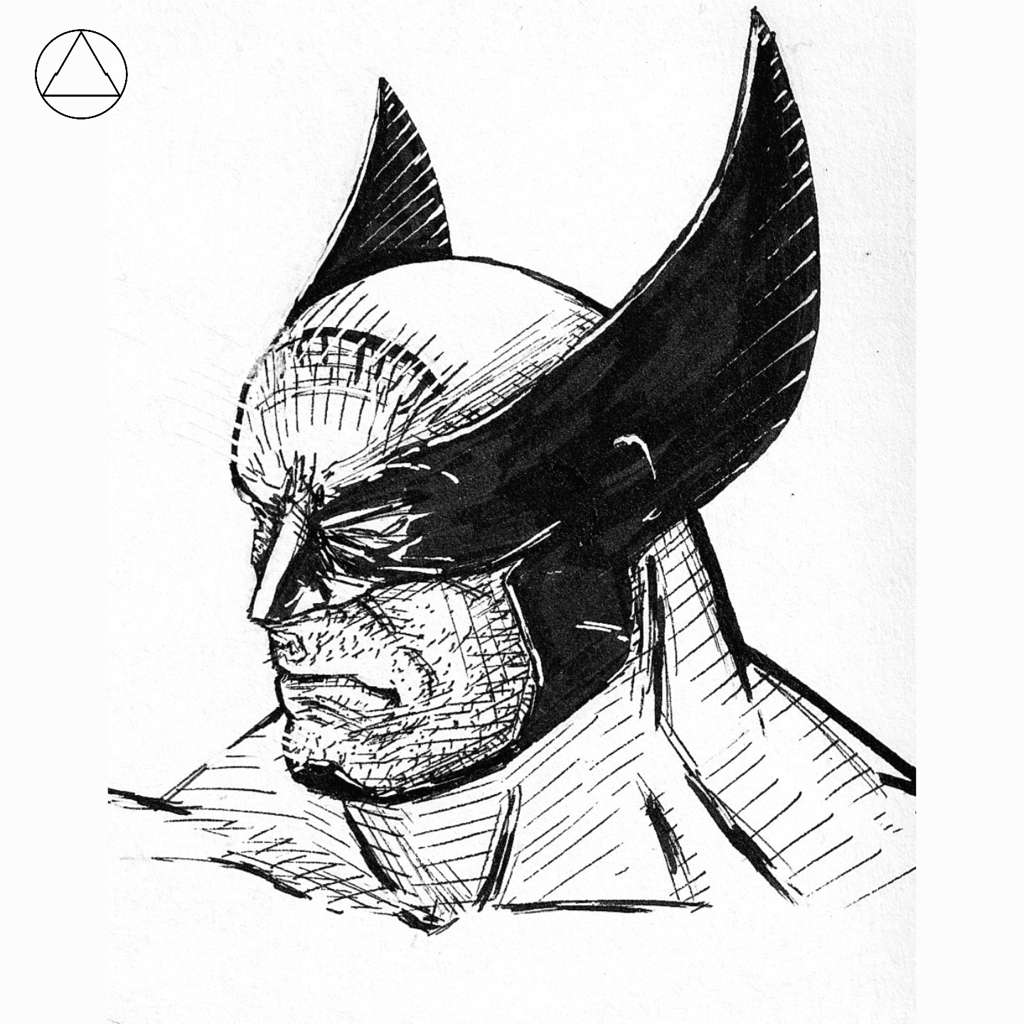 Wolverine - Pen and Ink