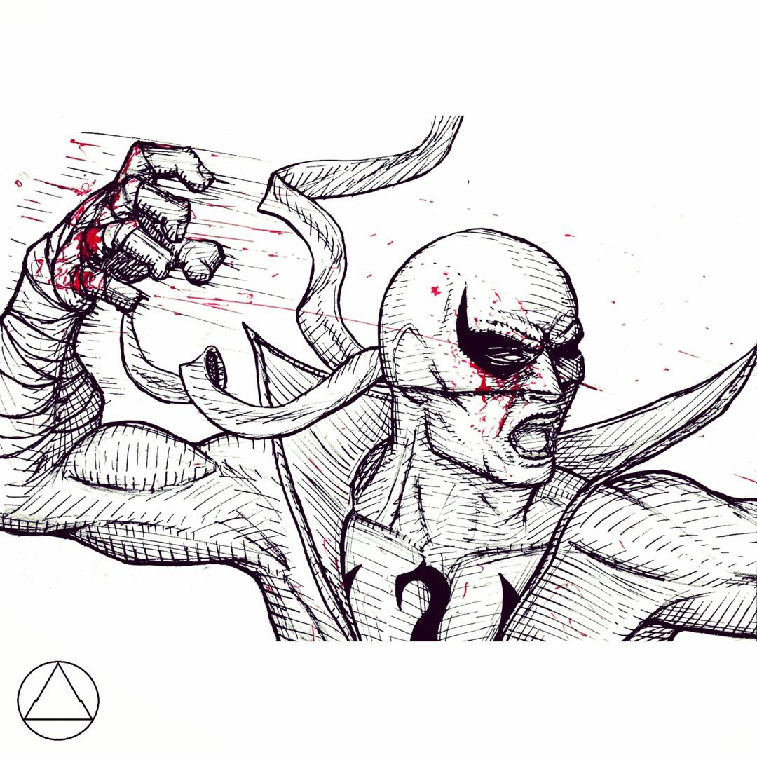 Iron Fist - Pen and Ink