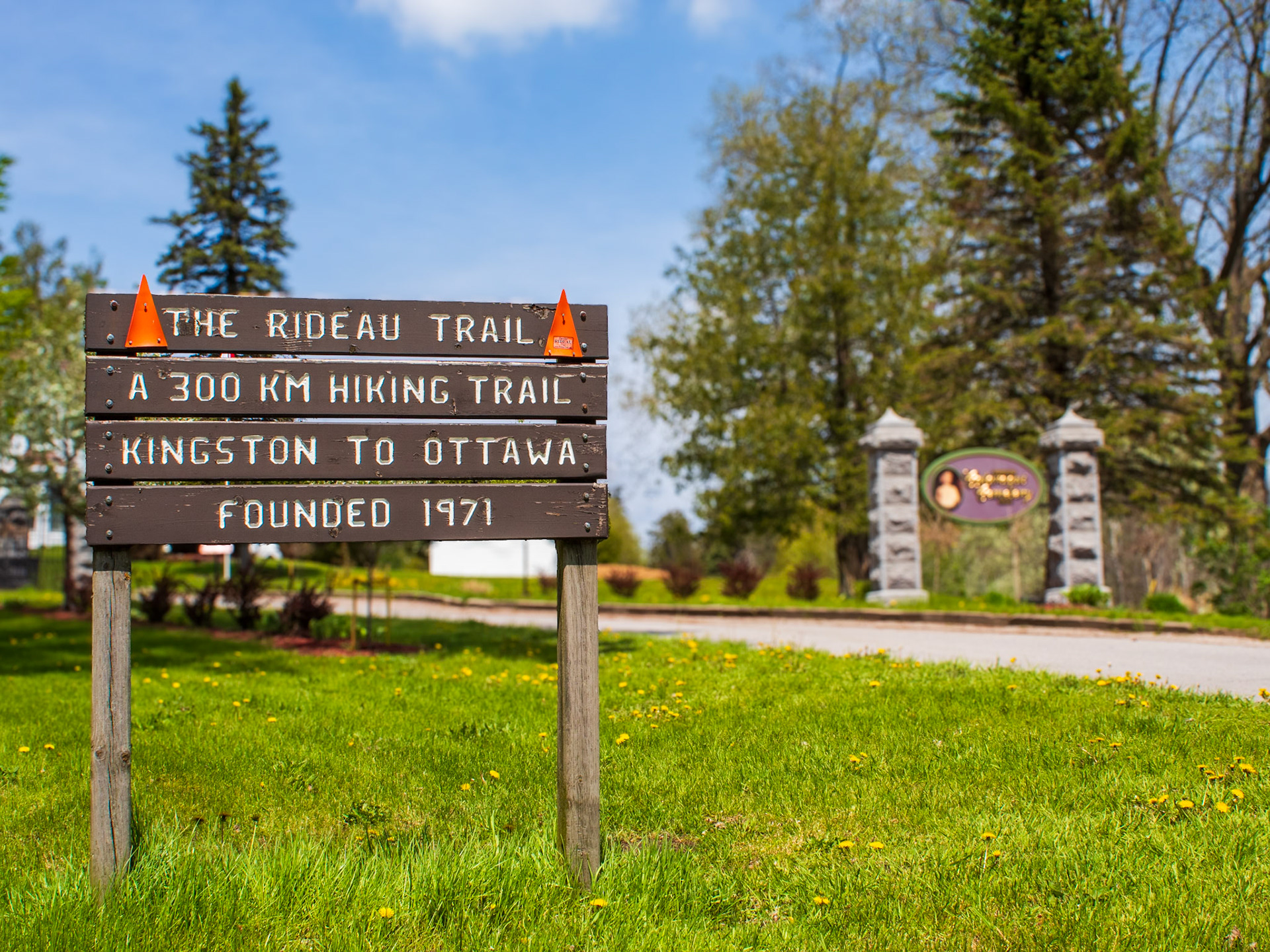 Showcasing the natural beauty where the historic Rideau Trail intersects the cemetery grounds. I used this to drive community-focused engagement, highlighting the location as both a memorial site and a serene natural landmark.