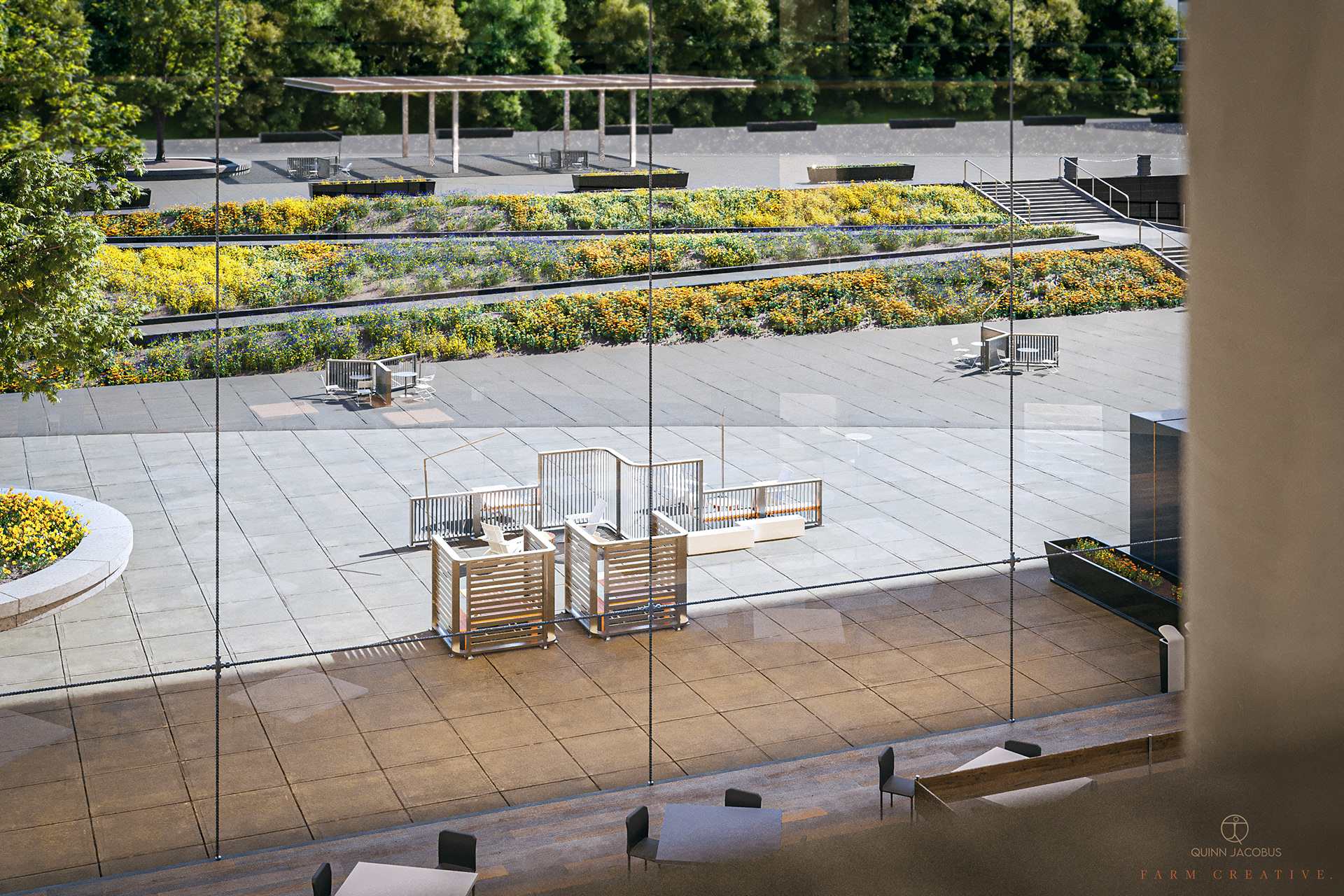 Modeling, shaders, particles, lighting, compositing. 3dsMax -- Farm Creative Parlor