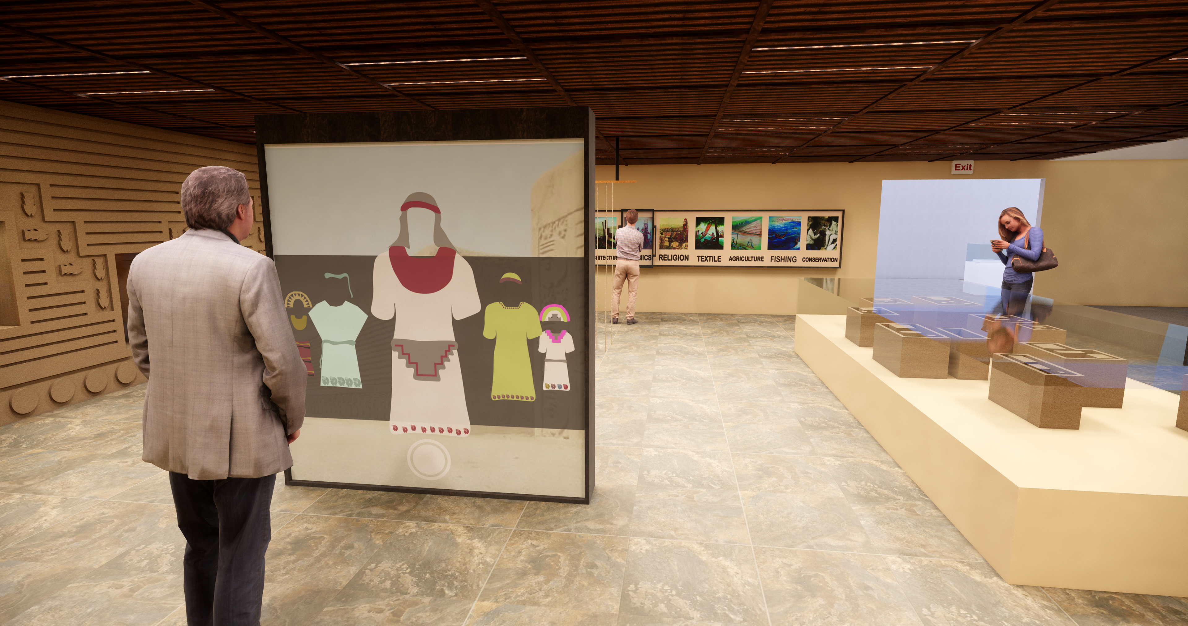 Virtual Garments Display