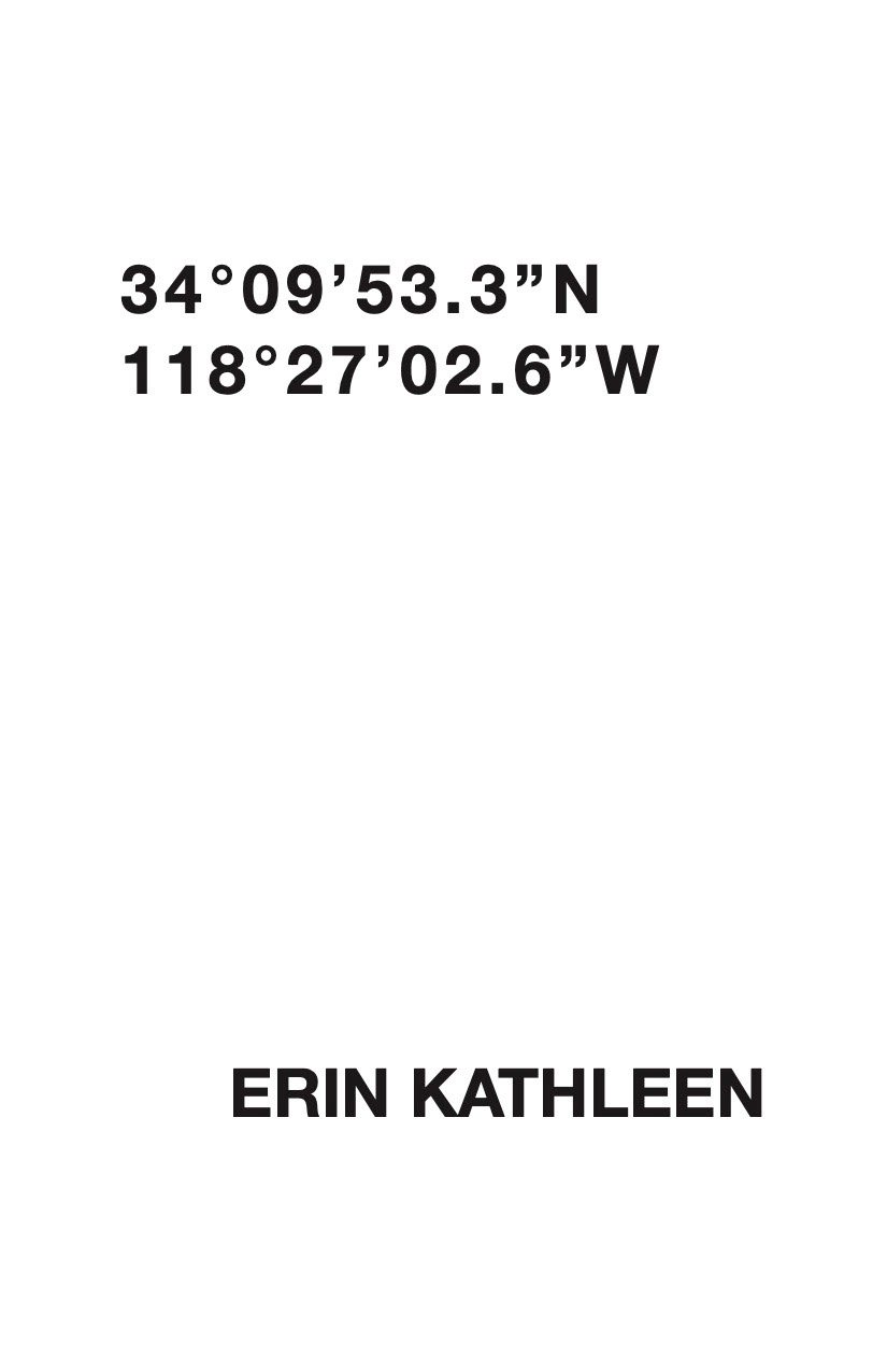 TITLE PAGE FROM ZINE