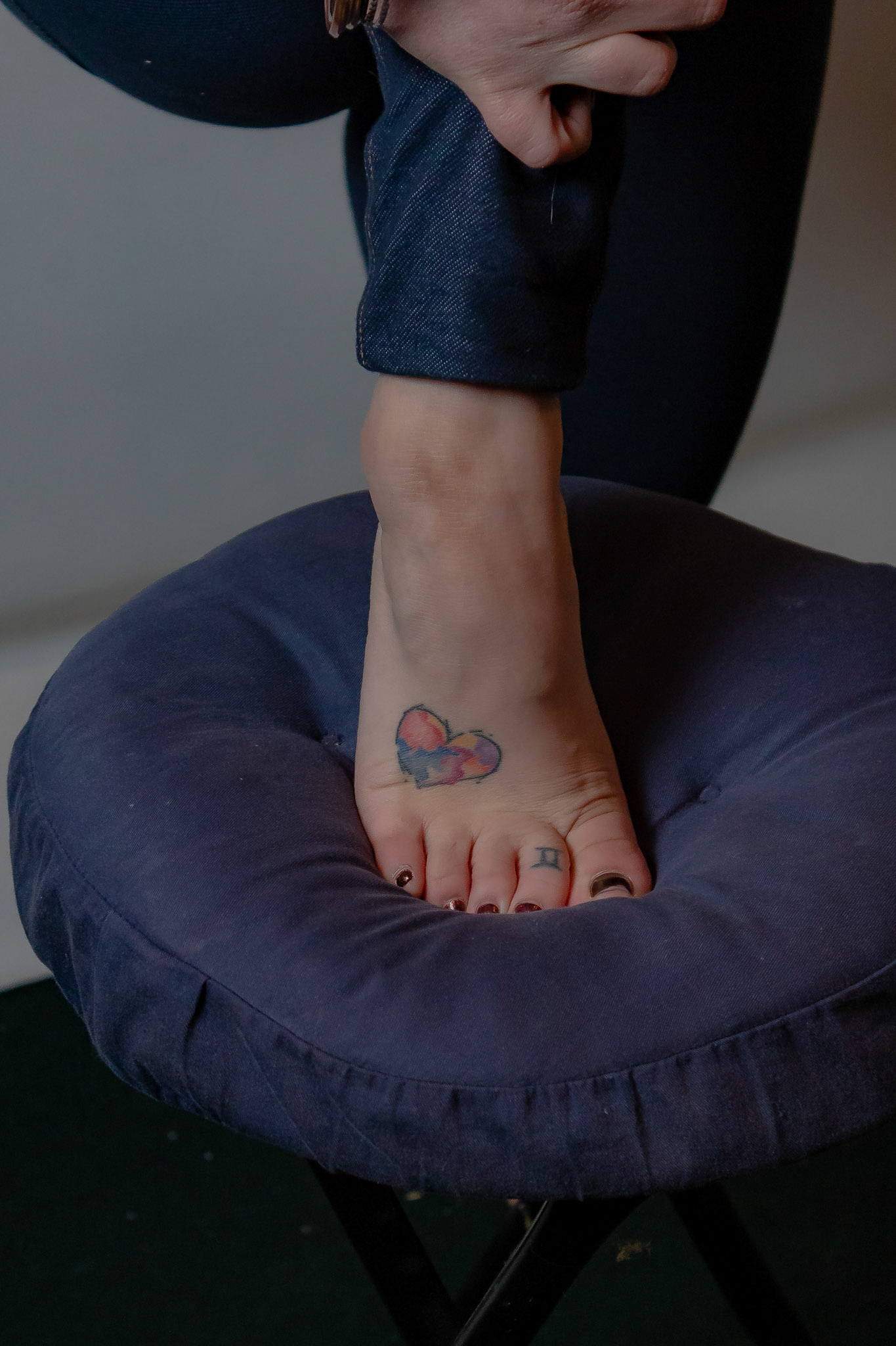 “Gemini” & “Puzzle Heart” ~ I love my z-sign what can I say? I’m very connected to my spiritual side. The puzzle heart is a BFF tattoo I got with my girl Kayla (Michaela). She moved across the country & we got these before she left. She’s my person & I hers. Fun Fact: One color doesn’t match up but we love it that way because it resembles our imperfections as humans & I ADORE THAT SHIT!!! ~ Artist Cred: Matt previously at Stay True Tattoo ~ Gemini ~ Artist Cred: Marc at Campus Ink ~ Puzzle Heart