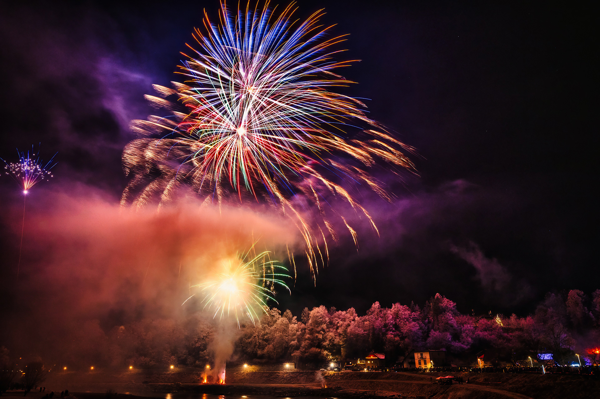 Silvester in Oberndorf 2024