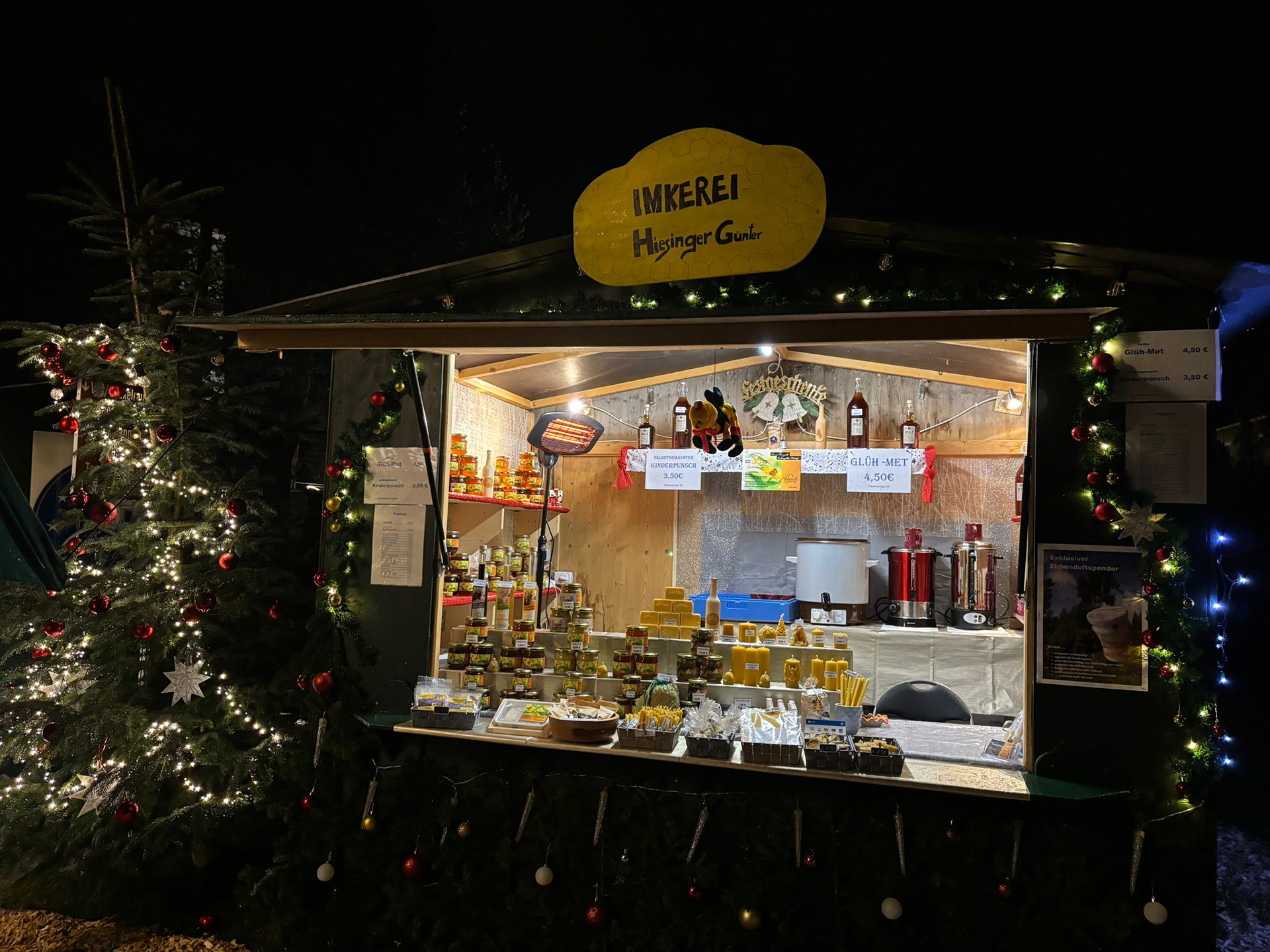 Regionale Produkte am Adventmarkt