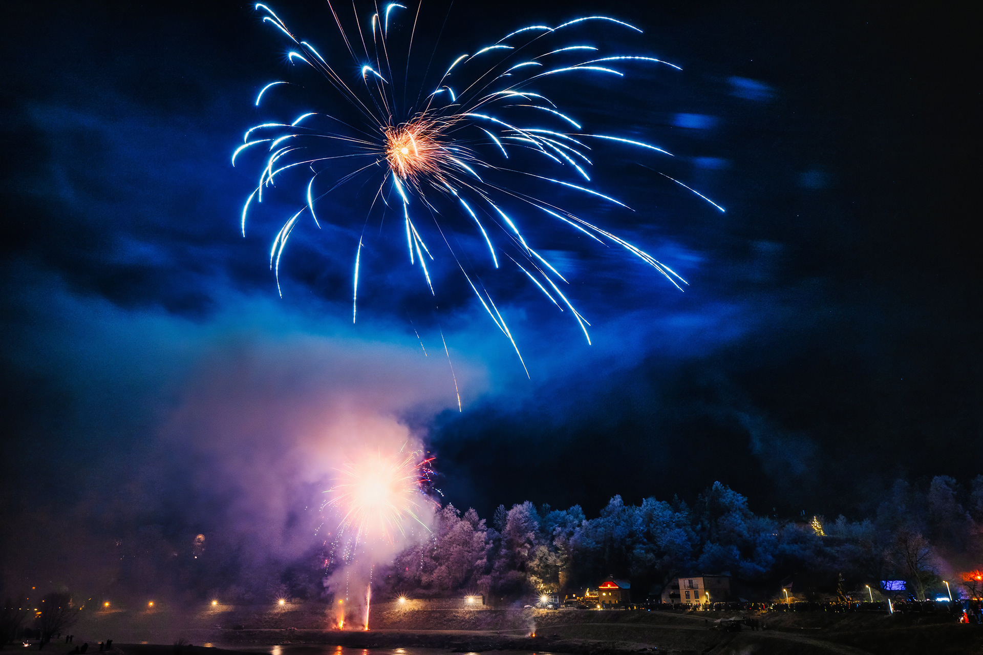 Silvesterfeuerwerk Stille-Nacht 2024