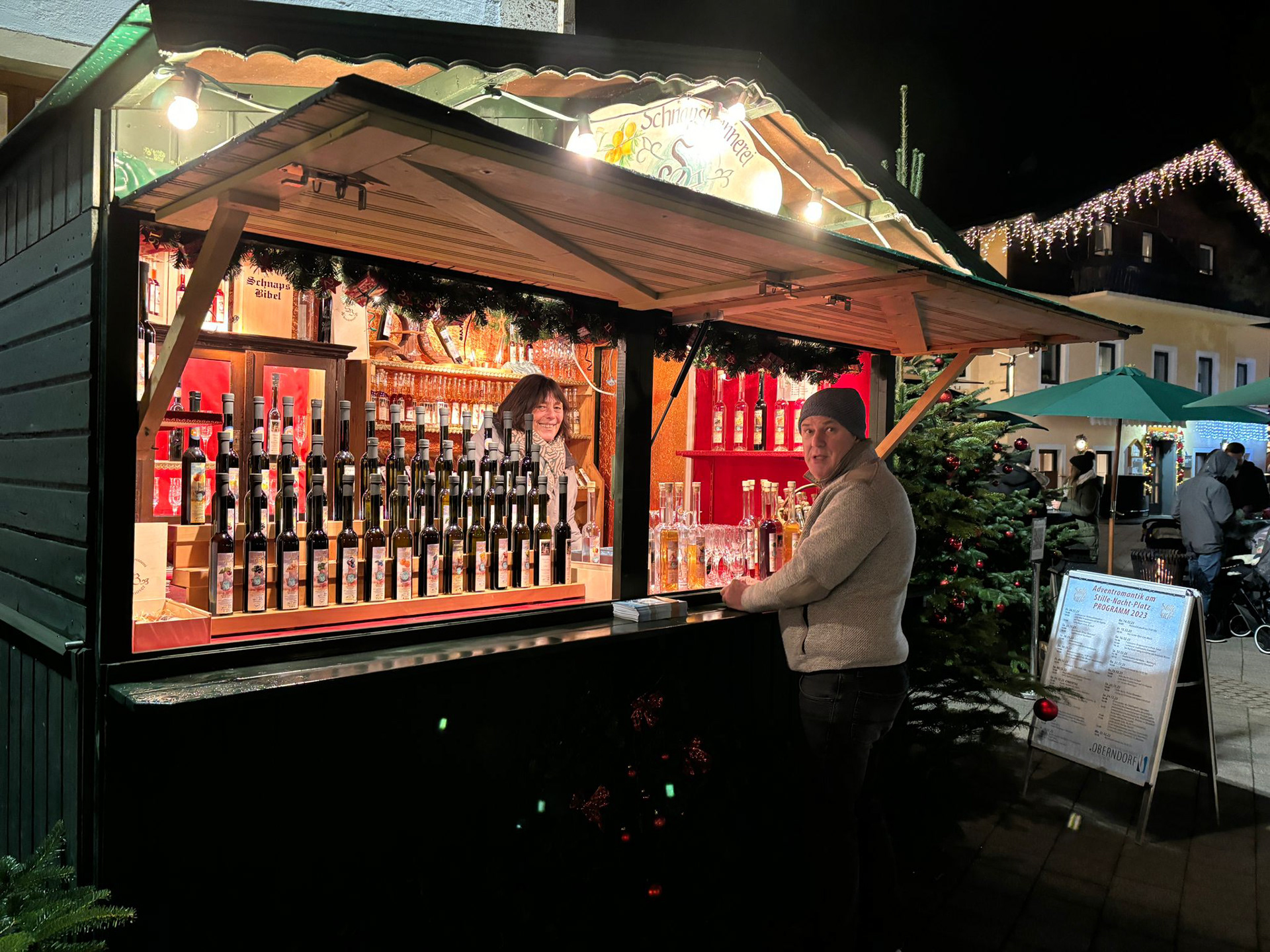 Verkosten und Genießen in Oberndorf am Stille-Nacht-Platz