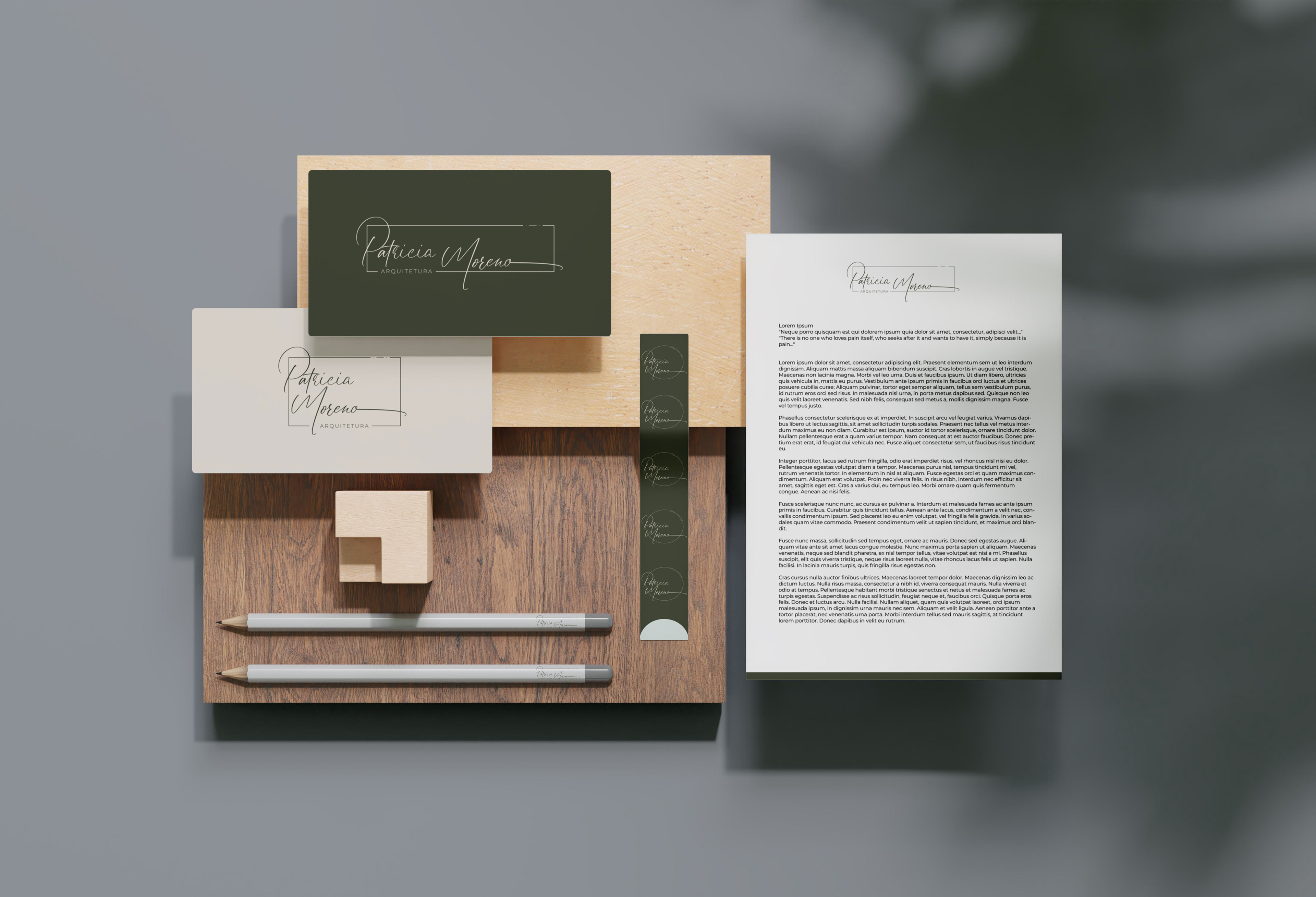 Rebranding Patrícia Moreno Arquitetura