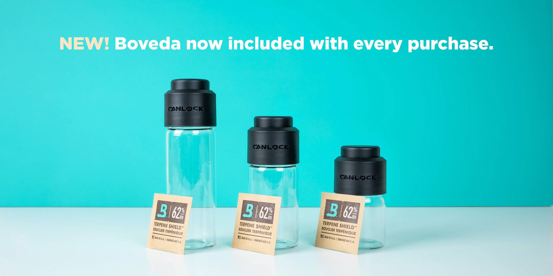 NEW! Boveda now included with every purchase.
