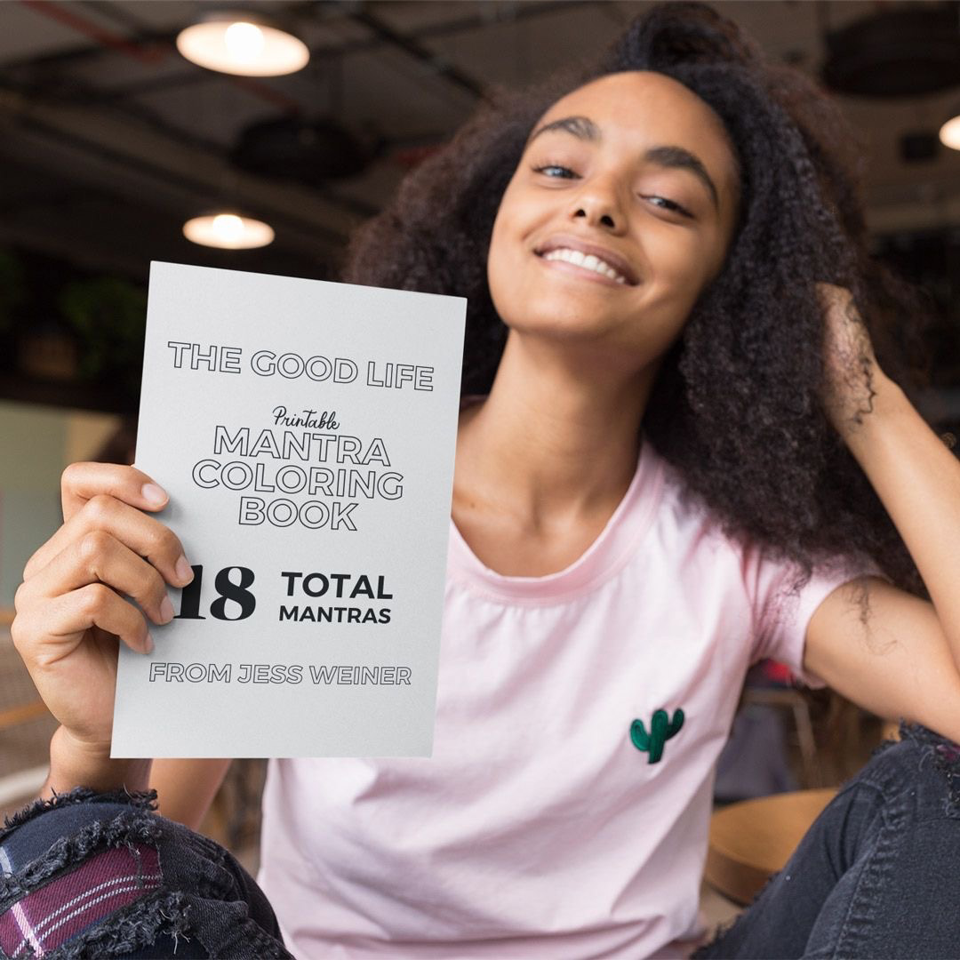 Good Life Coloring Book Mockup 2/4