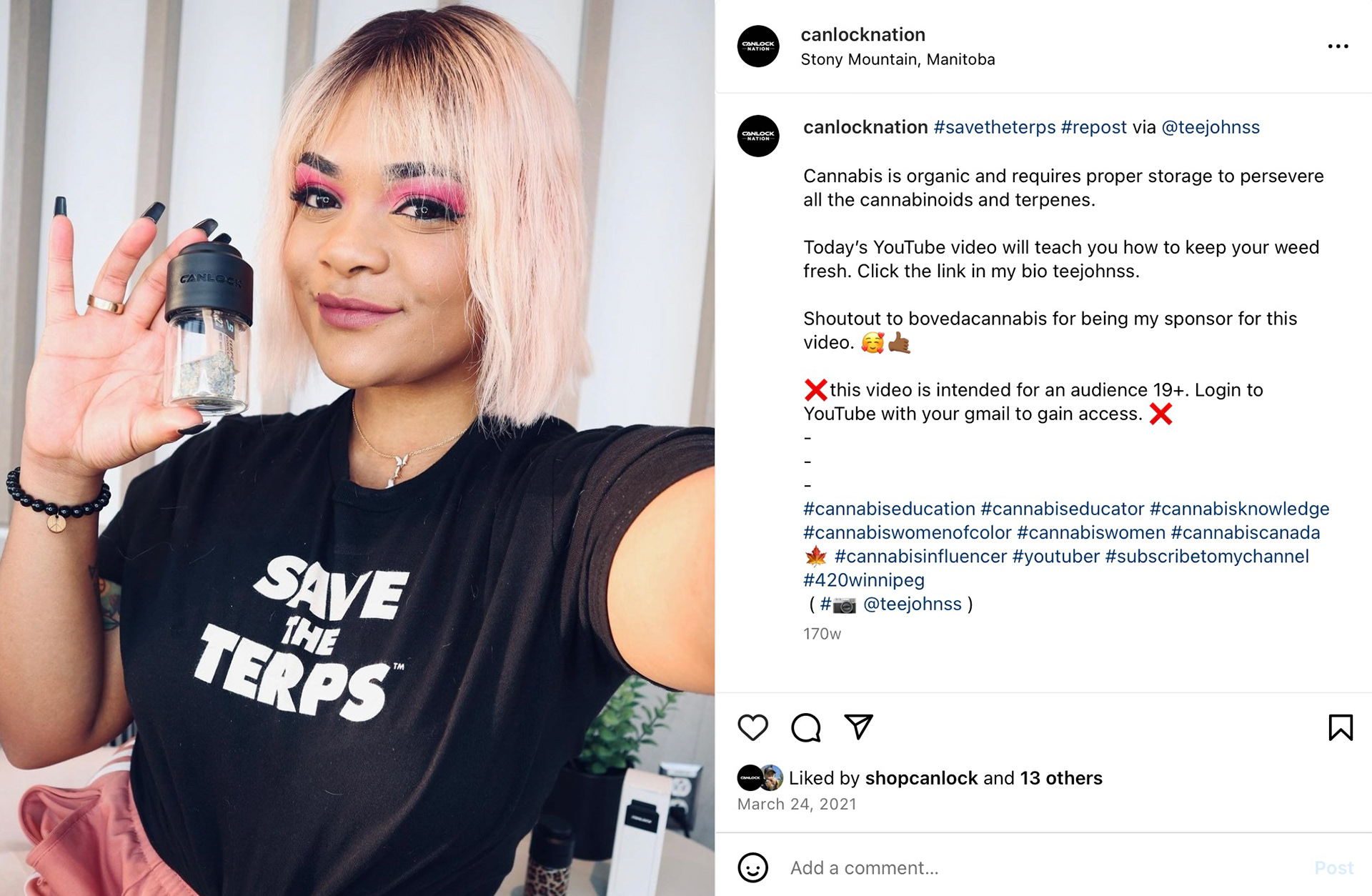 #SaveTheTerps [UGC: copy by Tash Guimond, photo by @teejohnss]