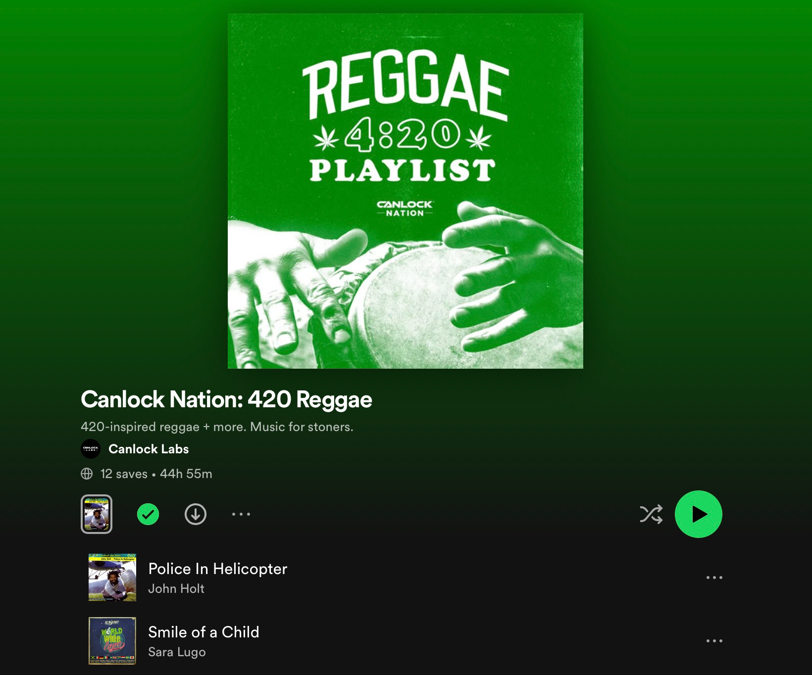 Canlock Nation: 420 Reggae Playlist — Music for stoners.