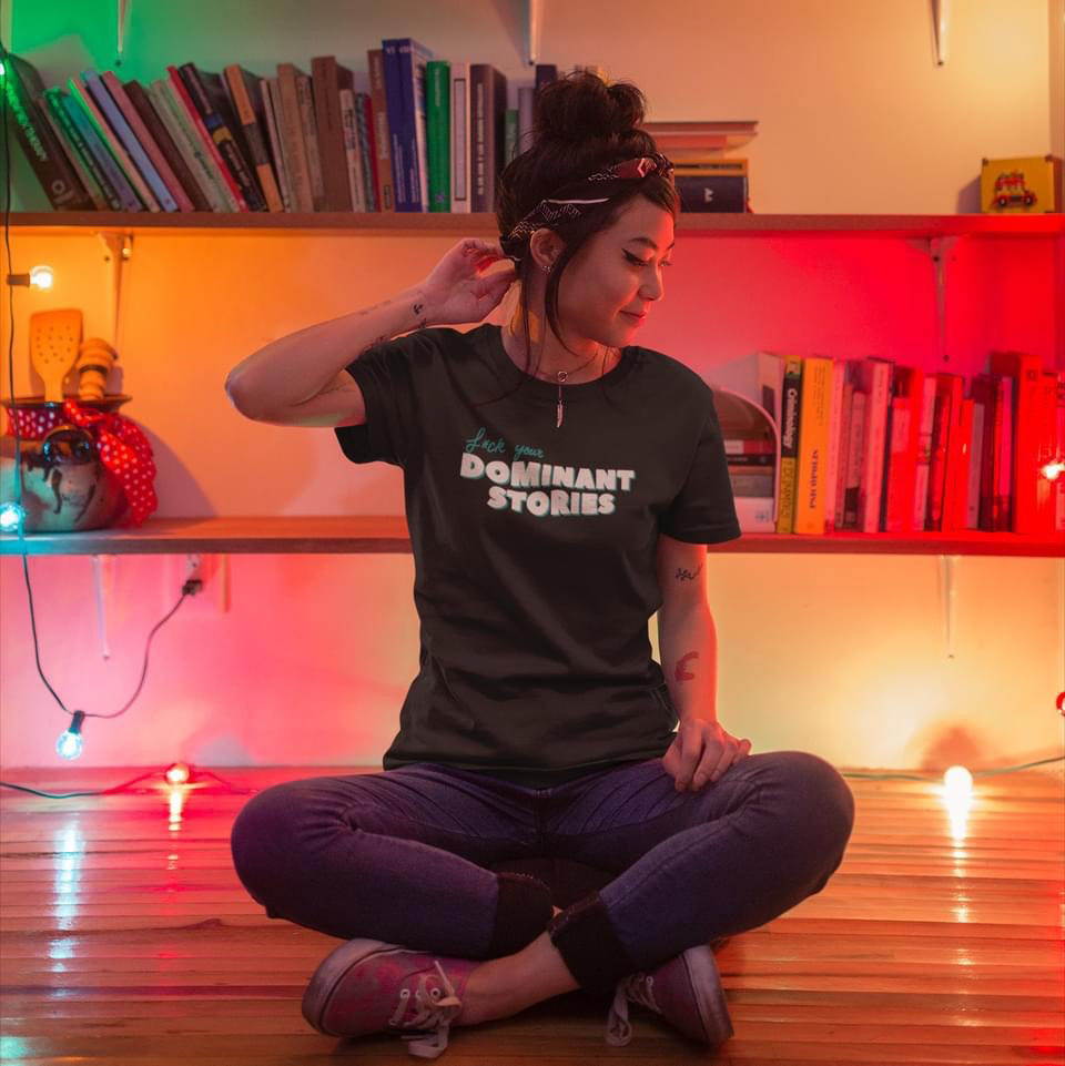 T-Shirt Mockup — F*ck Your Dominant Stories
