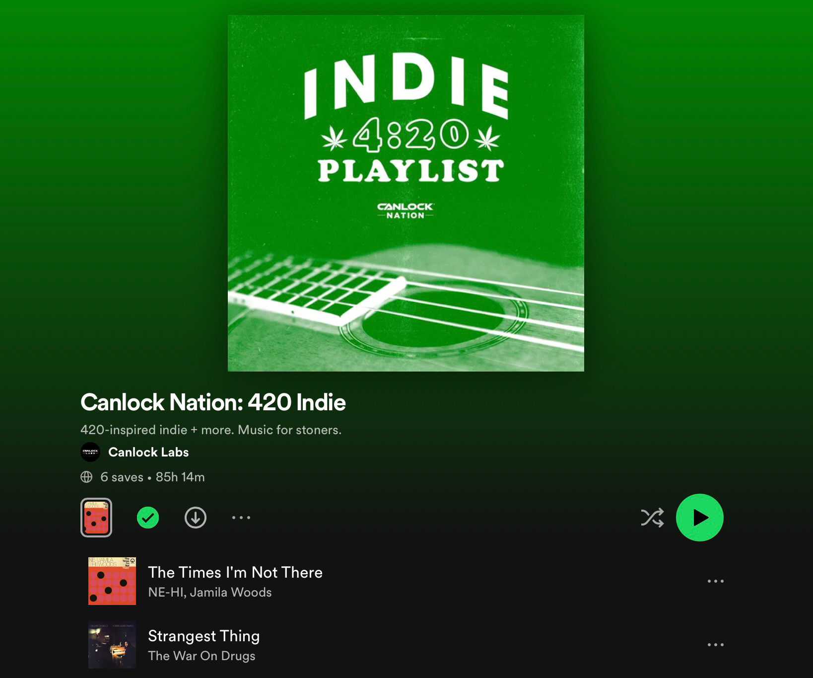 Canlock Nation: 420 Indie Playlist — Music for stoners.