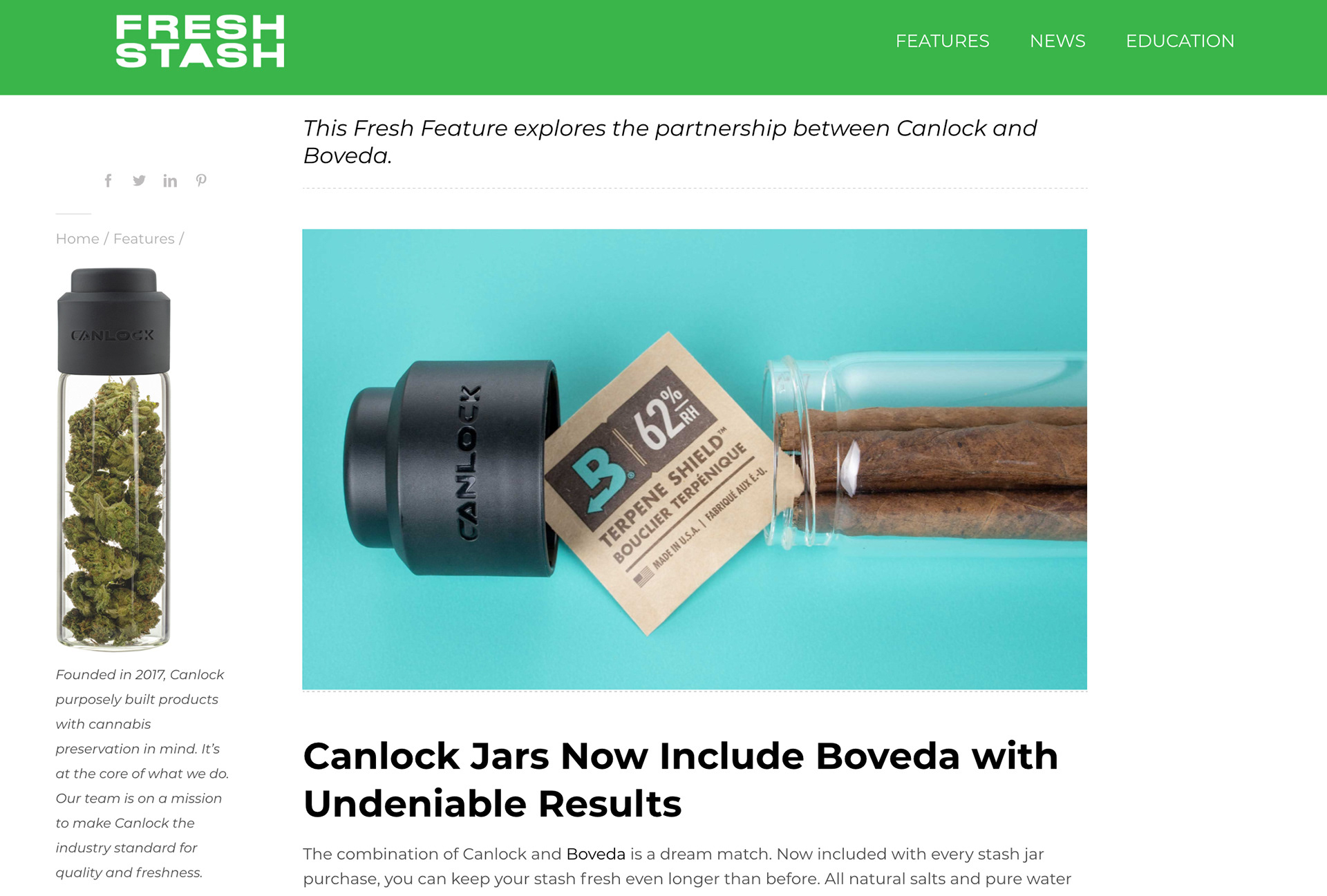 Blog Preview: Canlock Jars Now Include Boveda with Undeniable Results