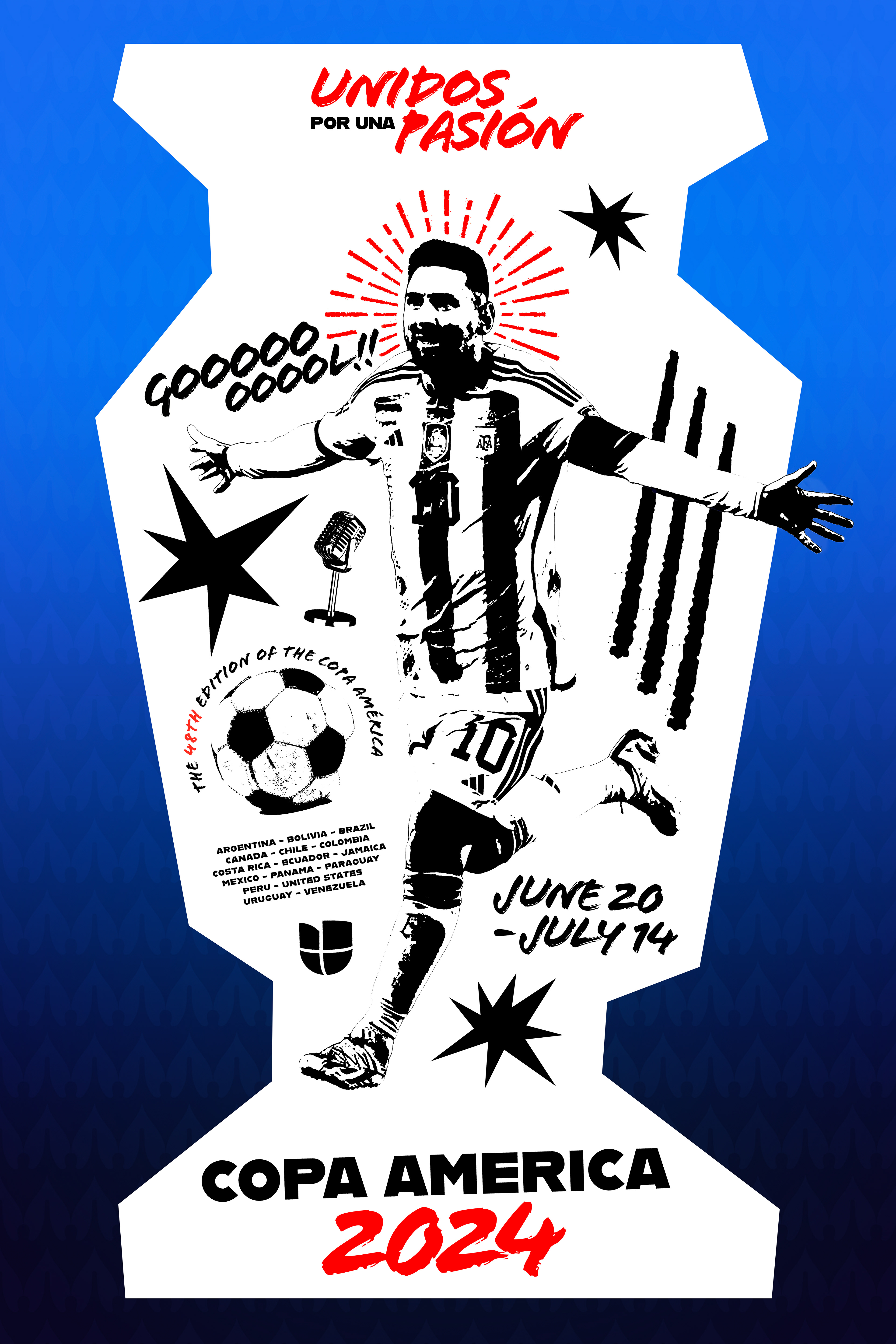 COPA America 2024 - Poster