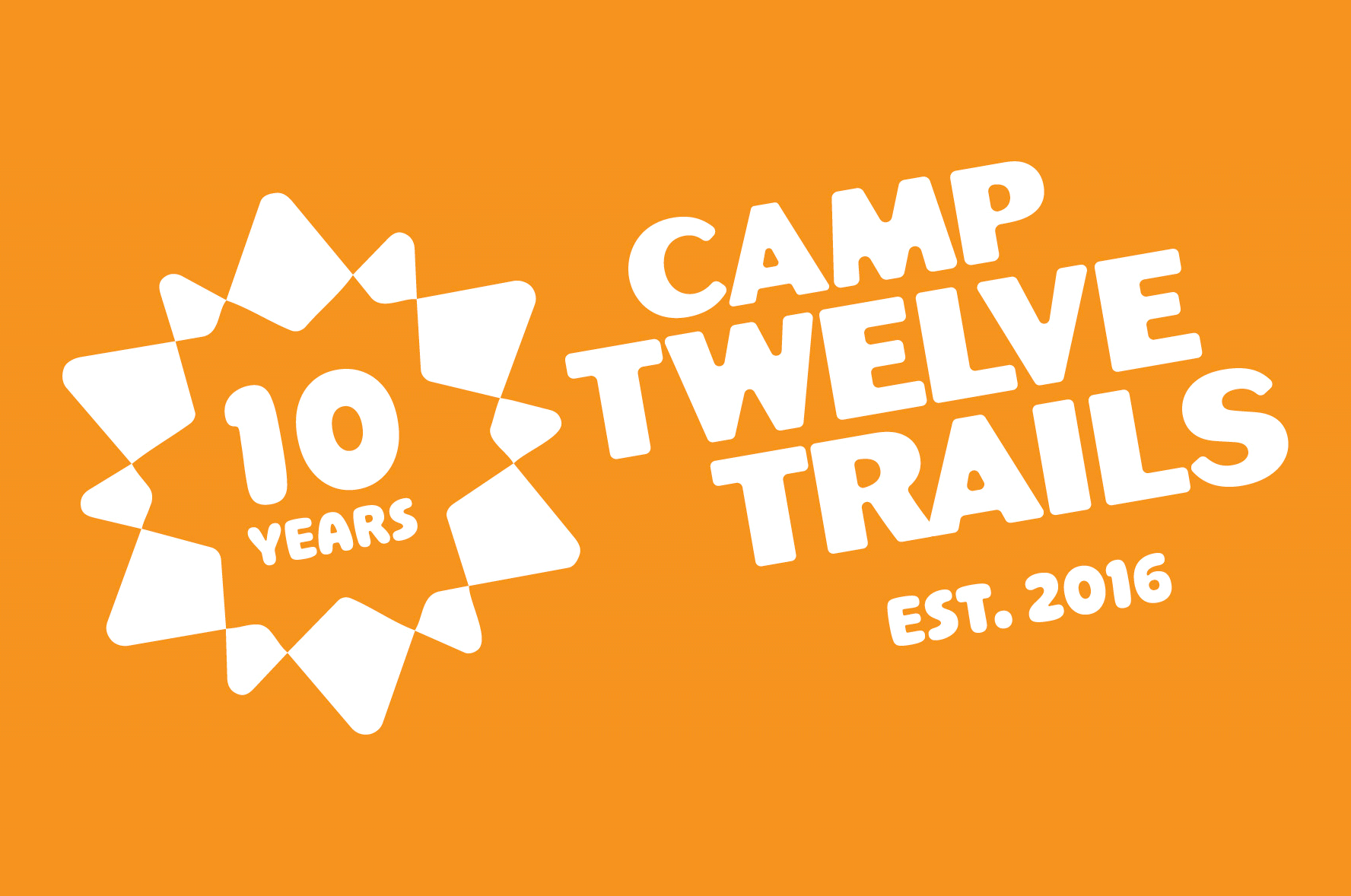 Camp Twelve Trails - 10th Anniversay Logo Design