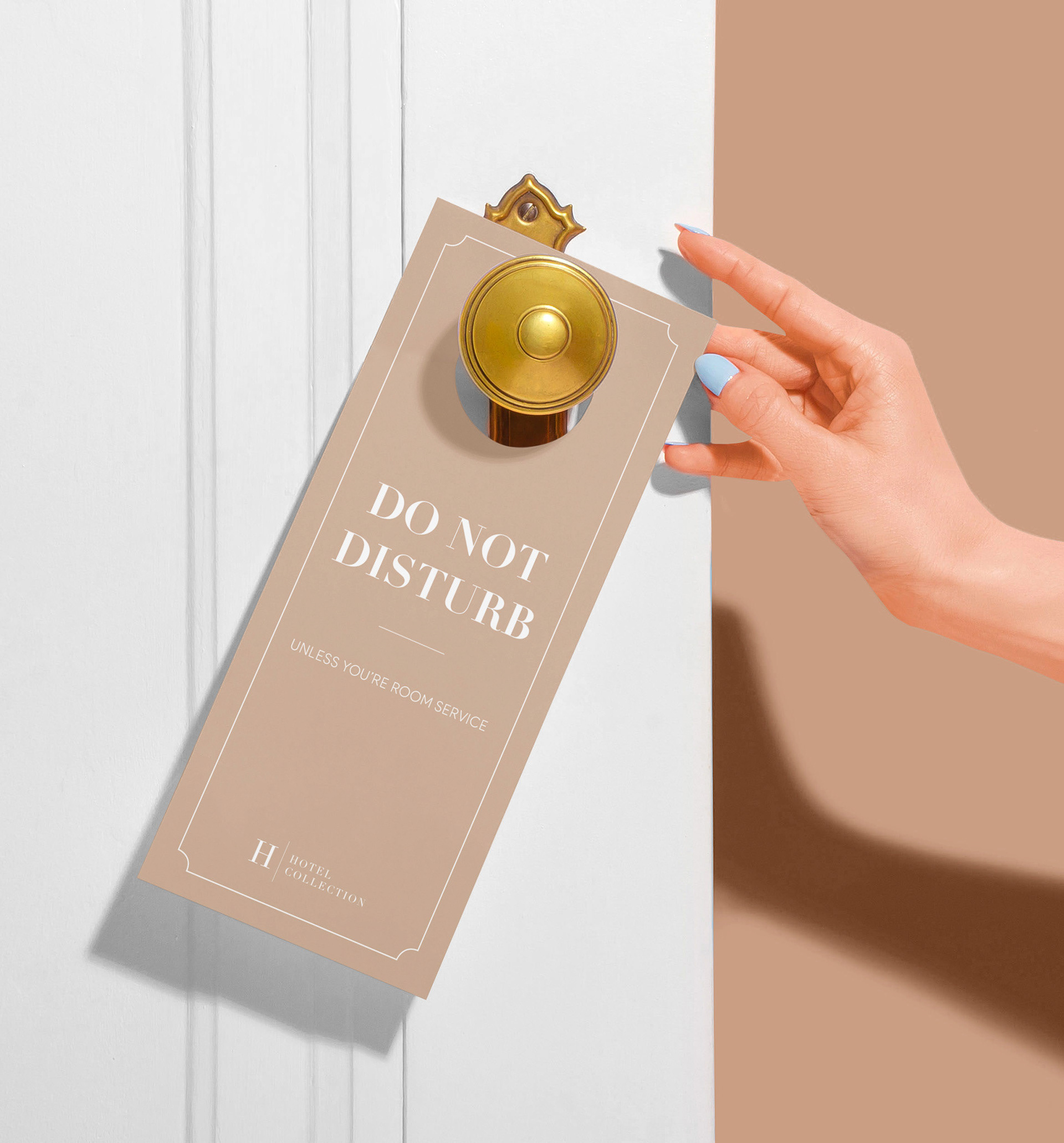 Do Not Disturb Signage