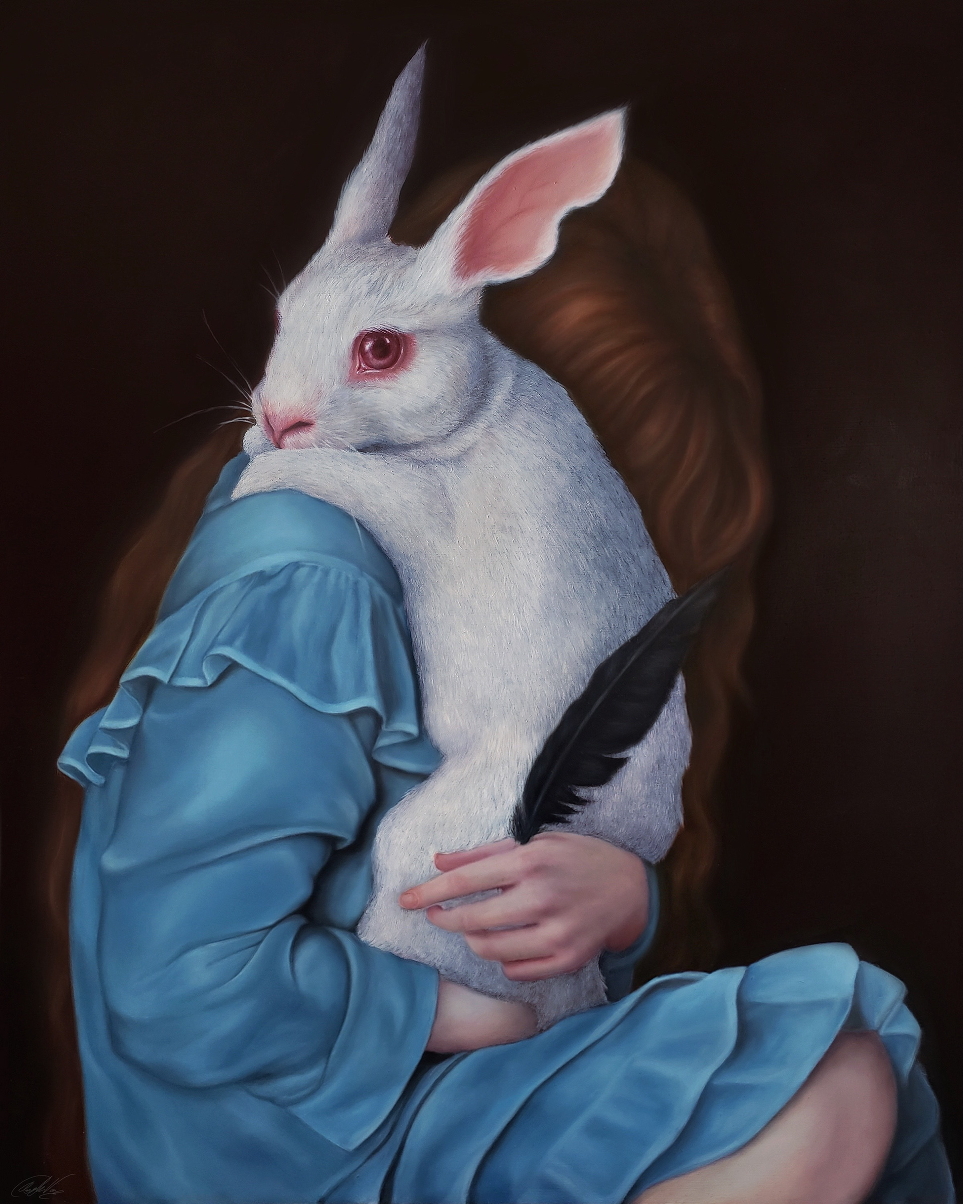 “Second Chance”- Oil on Aluminum Panel, 2022