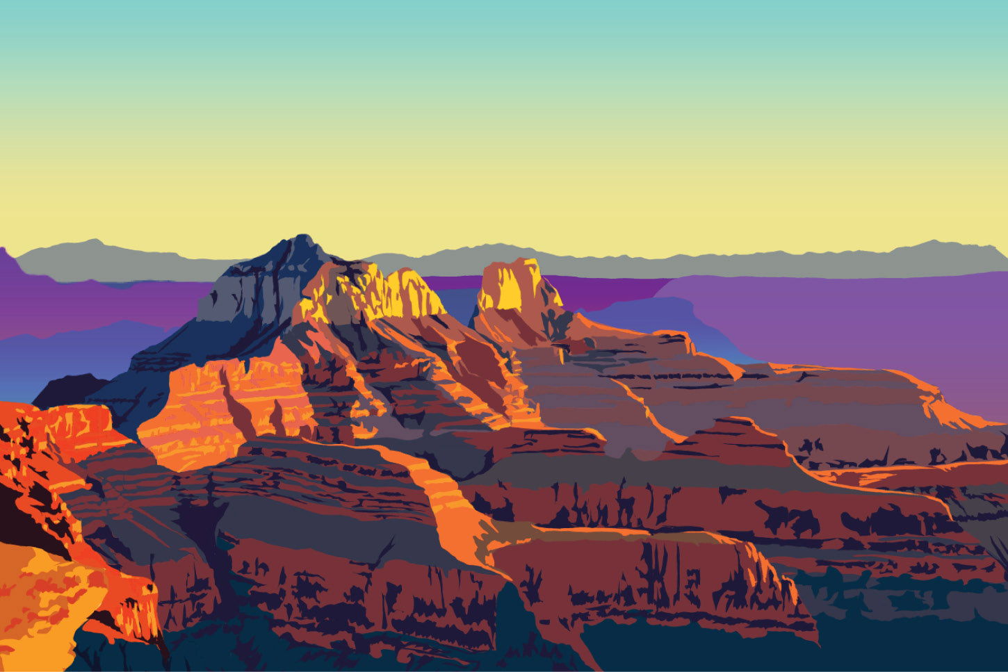 Grand Canyon at Sunset