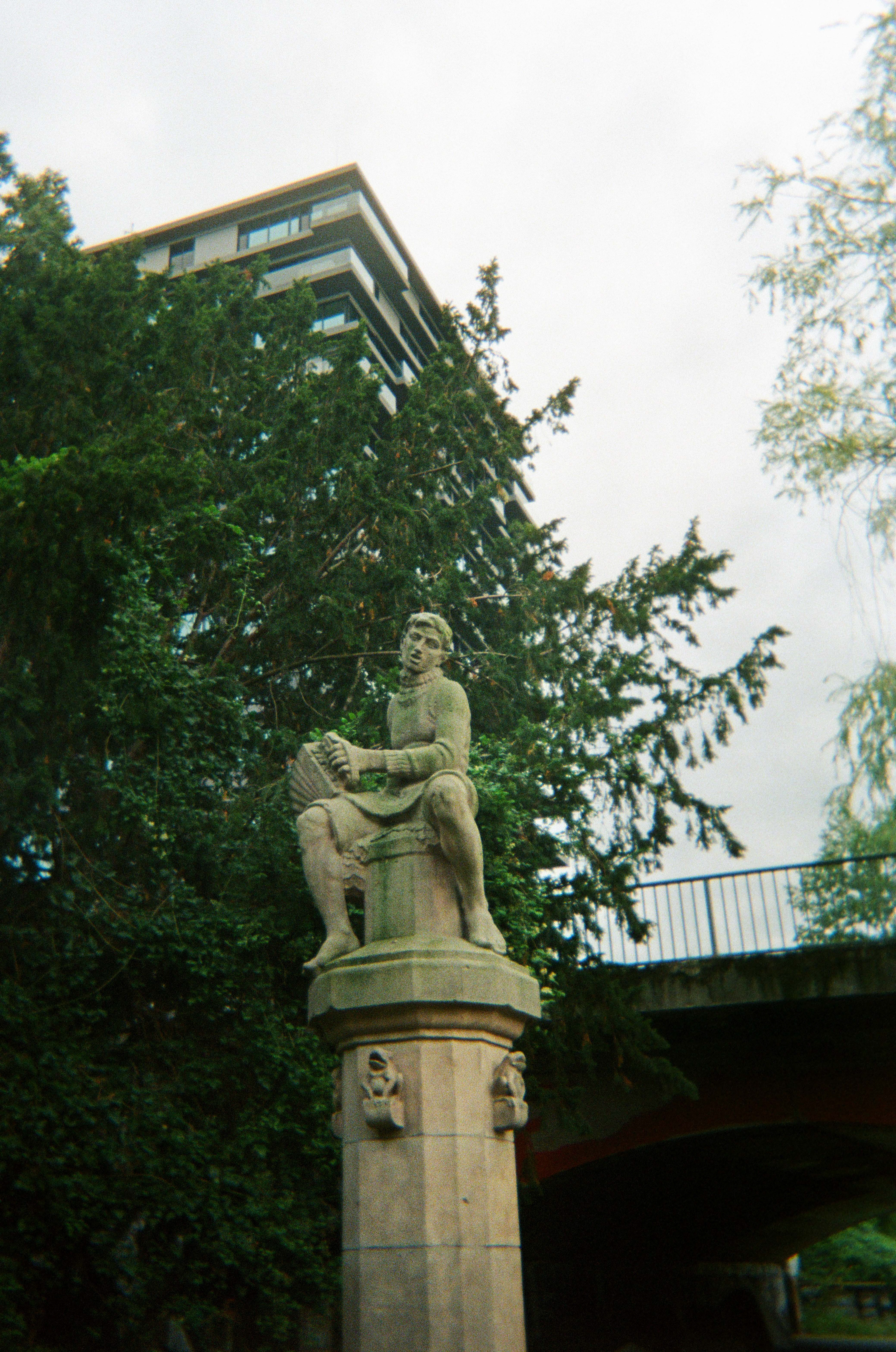 Schifferbrunnen, Hermann Hosaeus, 1914