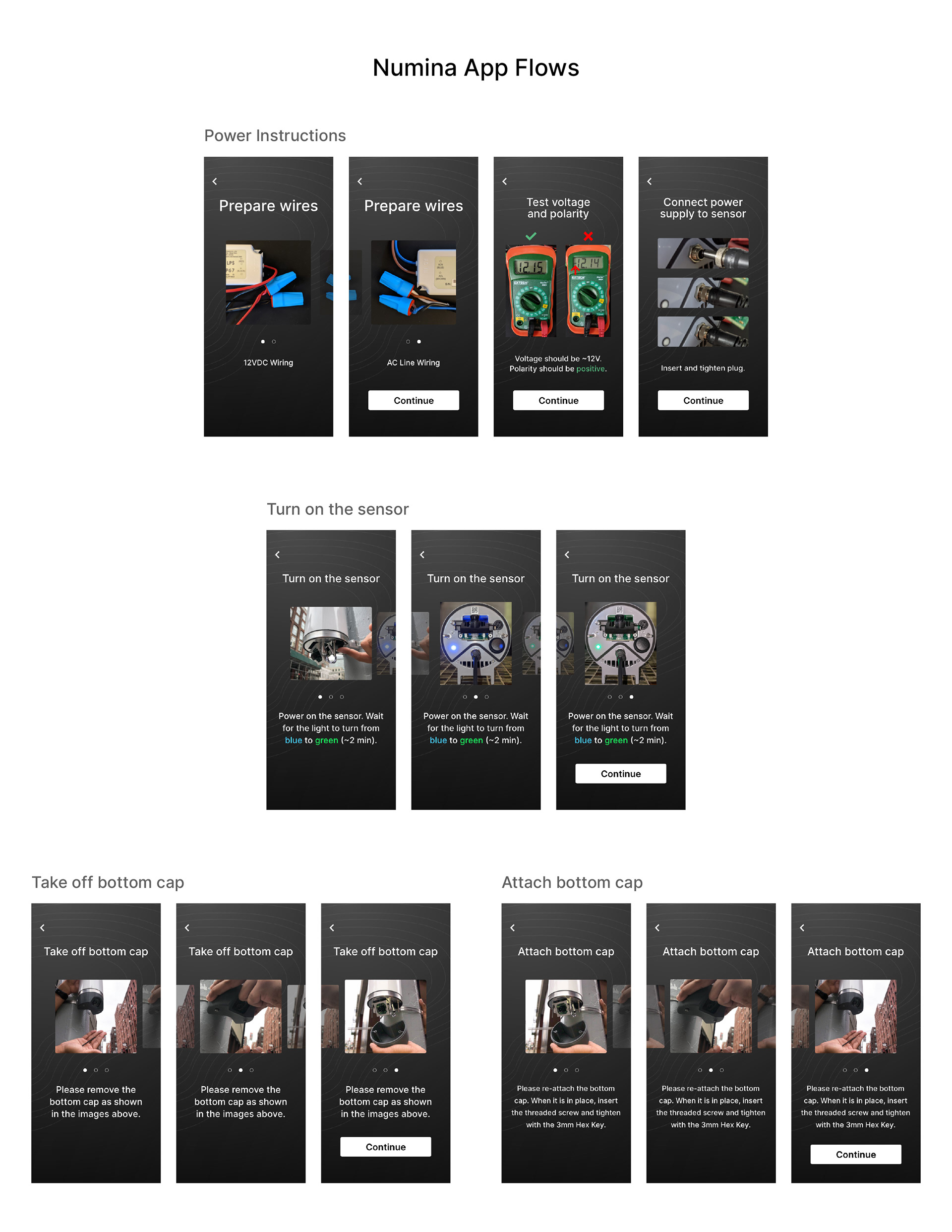 Installation App Flows