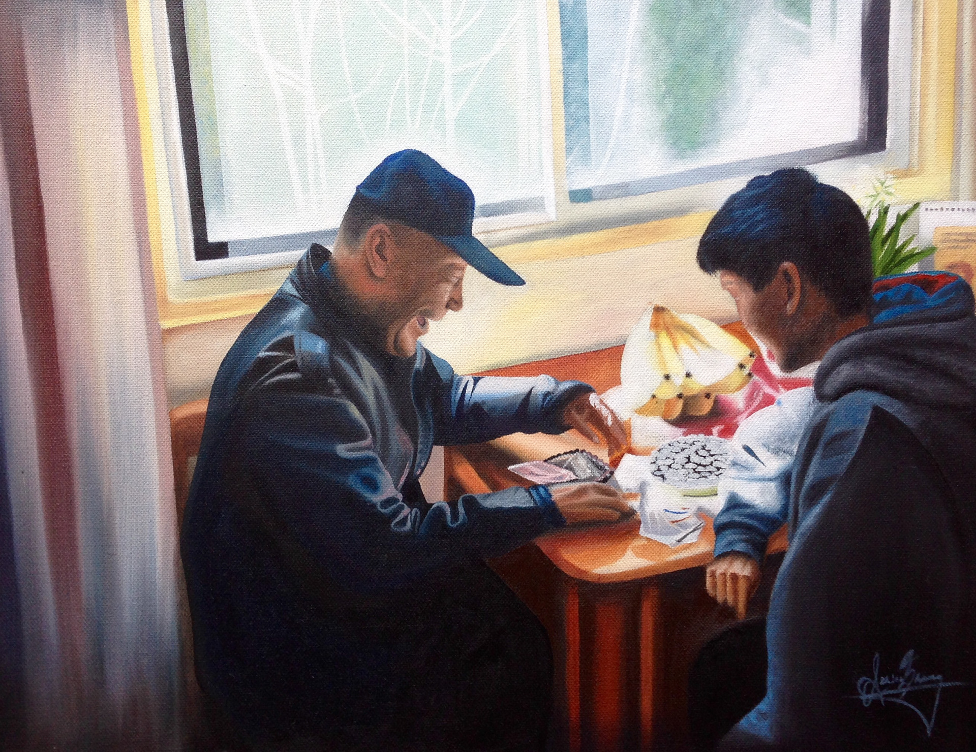 Shanghai Apartment, 2015. Oil.