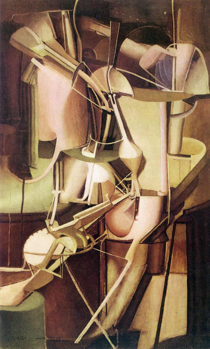 Based on The Bride by Marcel Duchamp