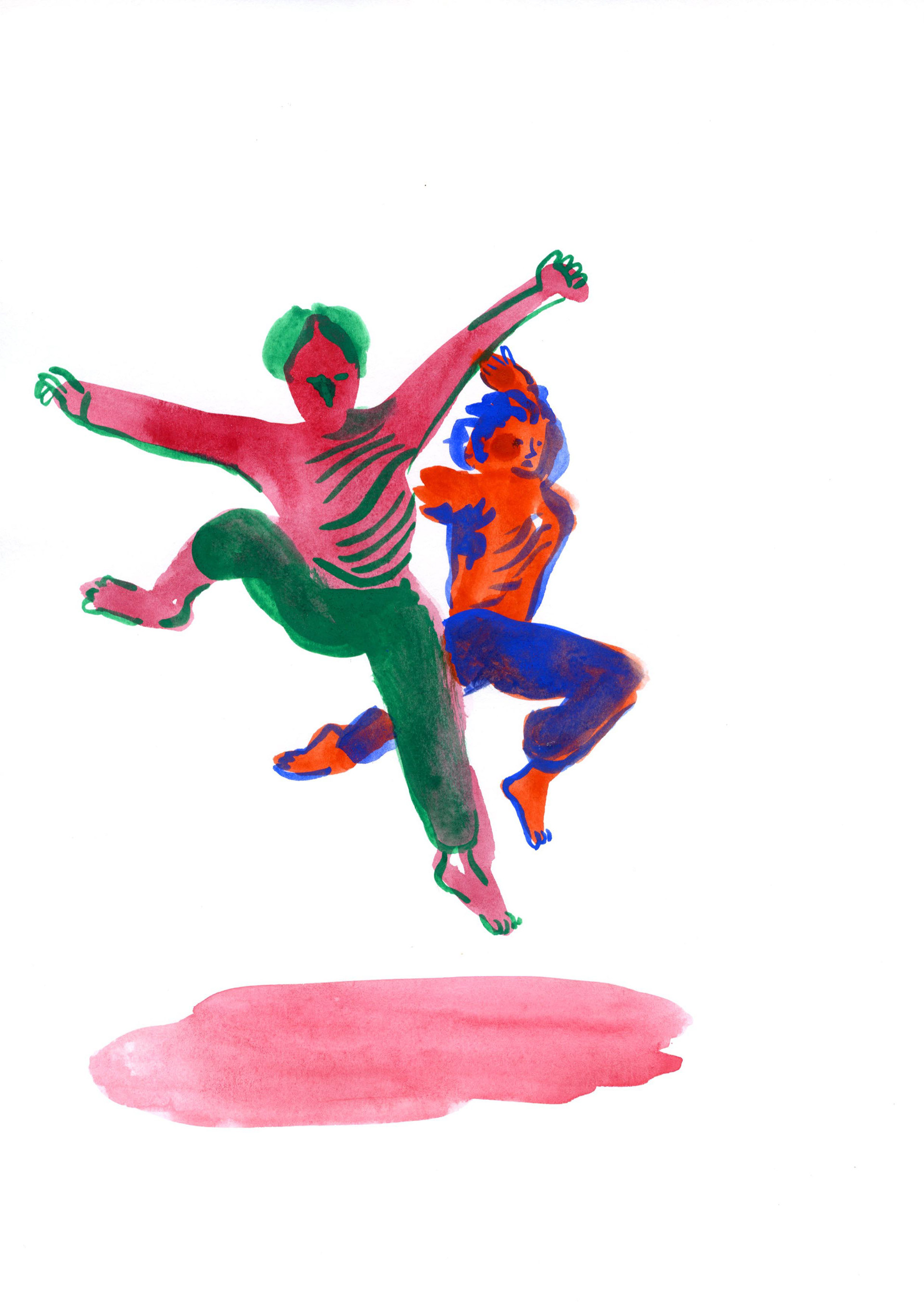 Dancer 5 - Size A4 - 150 Euro