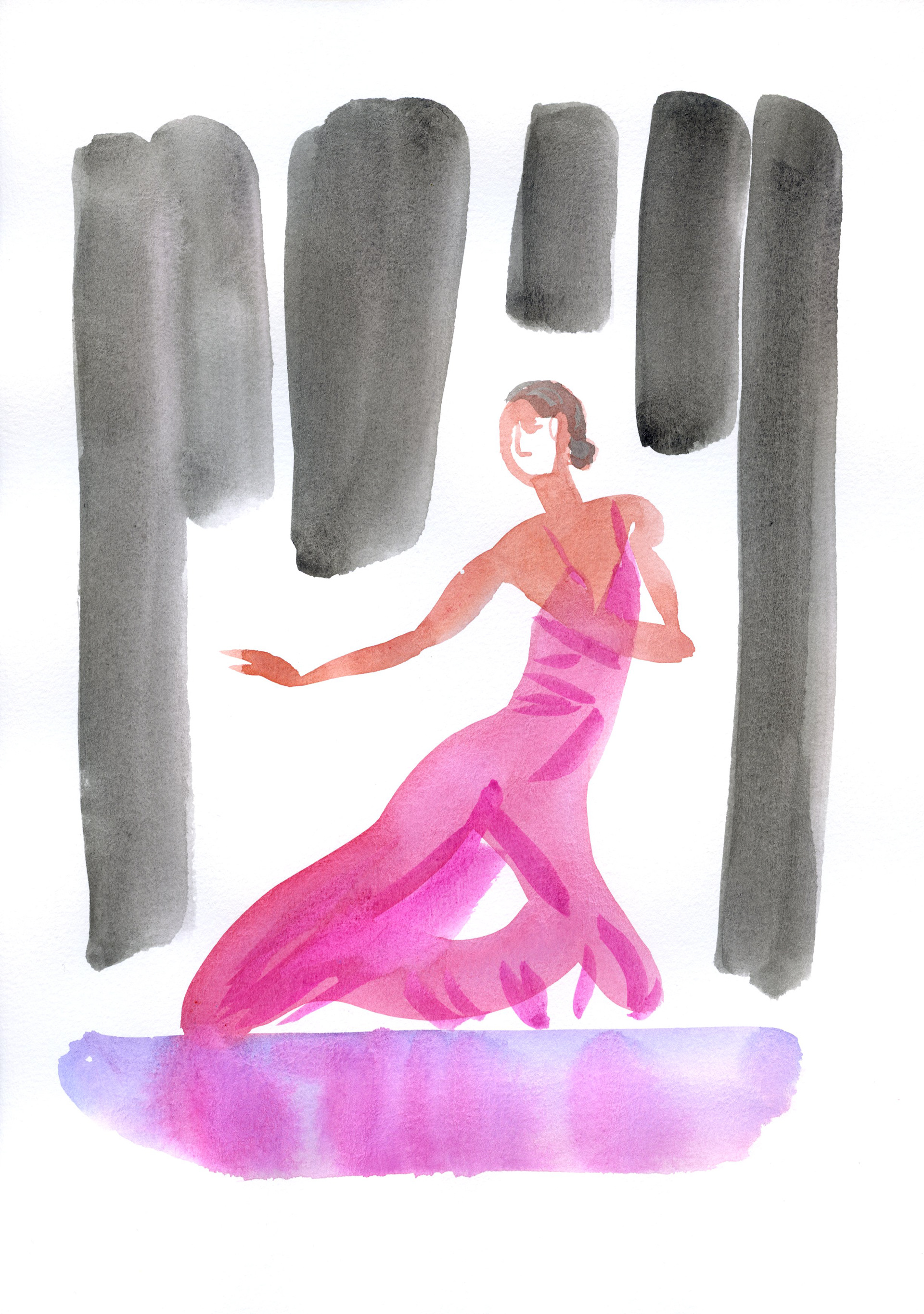Dancer 10 - Size A4 - 150 Euro