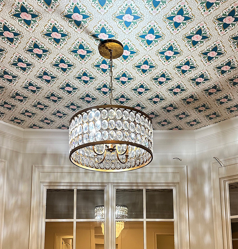 Custom Design - Le Jardin - Mica Pearl