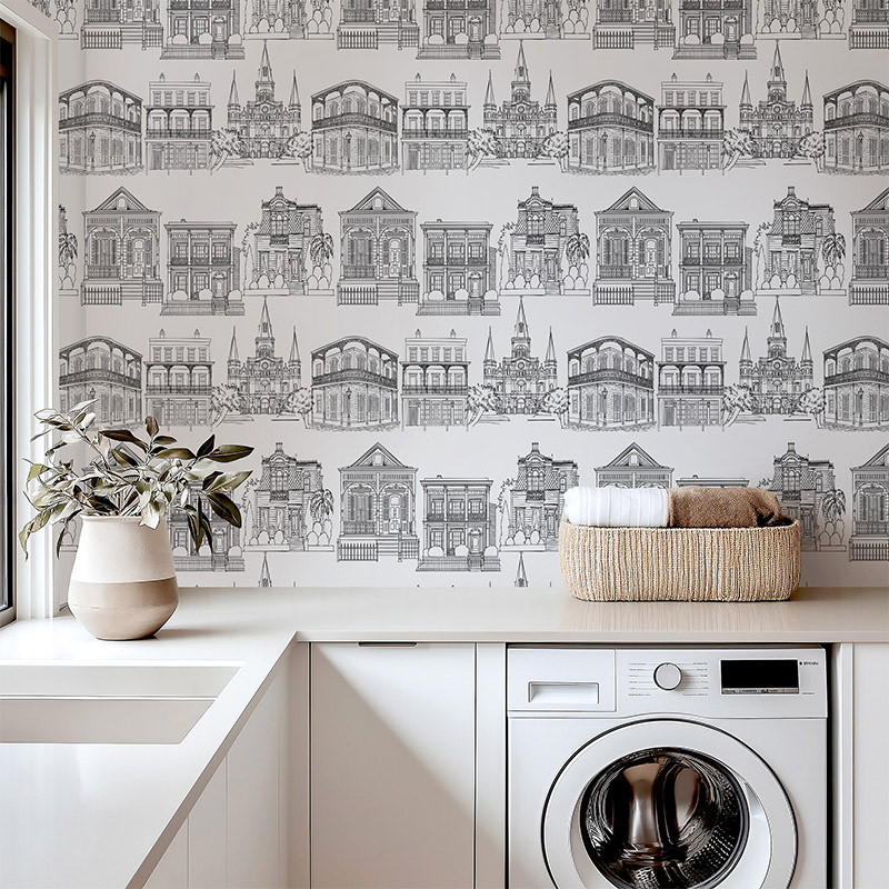 Custom Design NOLA - Type II Vinyl Wallpaper