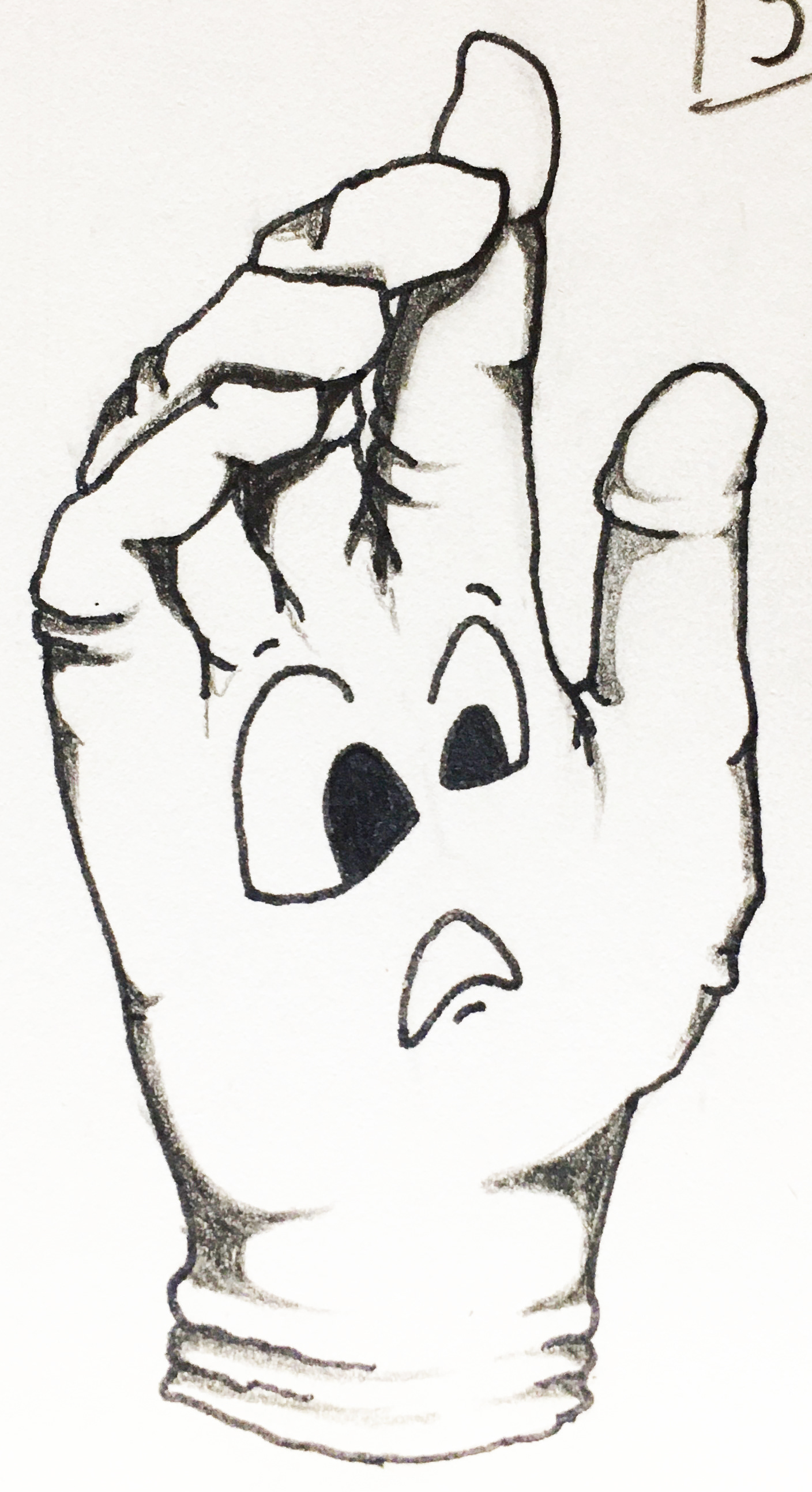 Covid Glove Sketch
