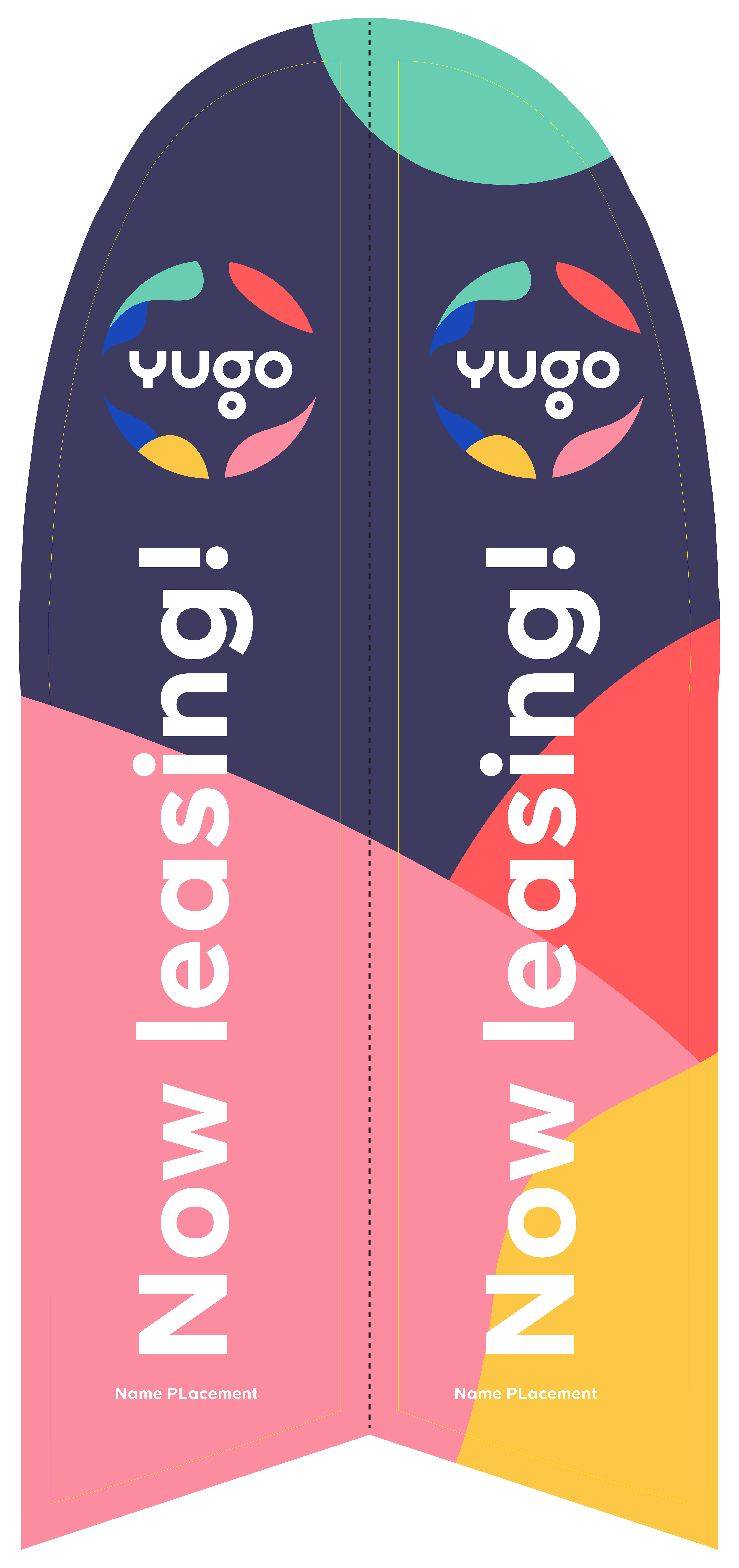 Universal Yugo Branded Falcon Banner Templates