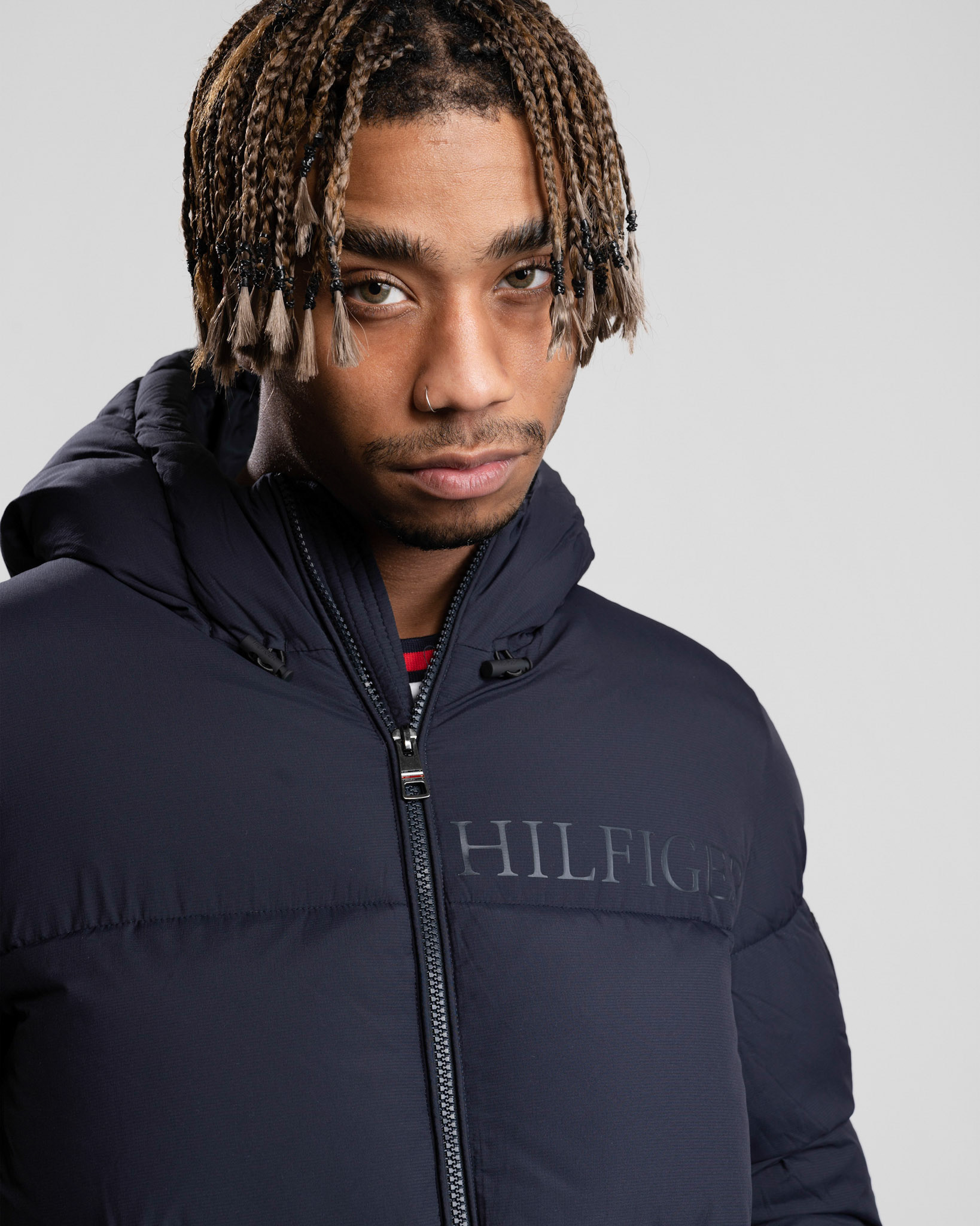 Tommy Hilfiger High Loft Jacket Mens JacketDesert Sky 8720115330978