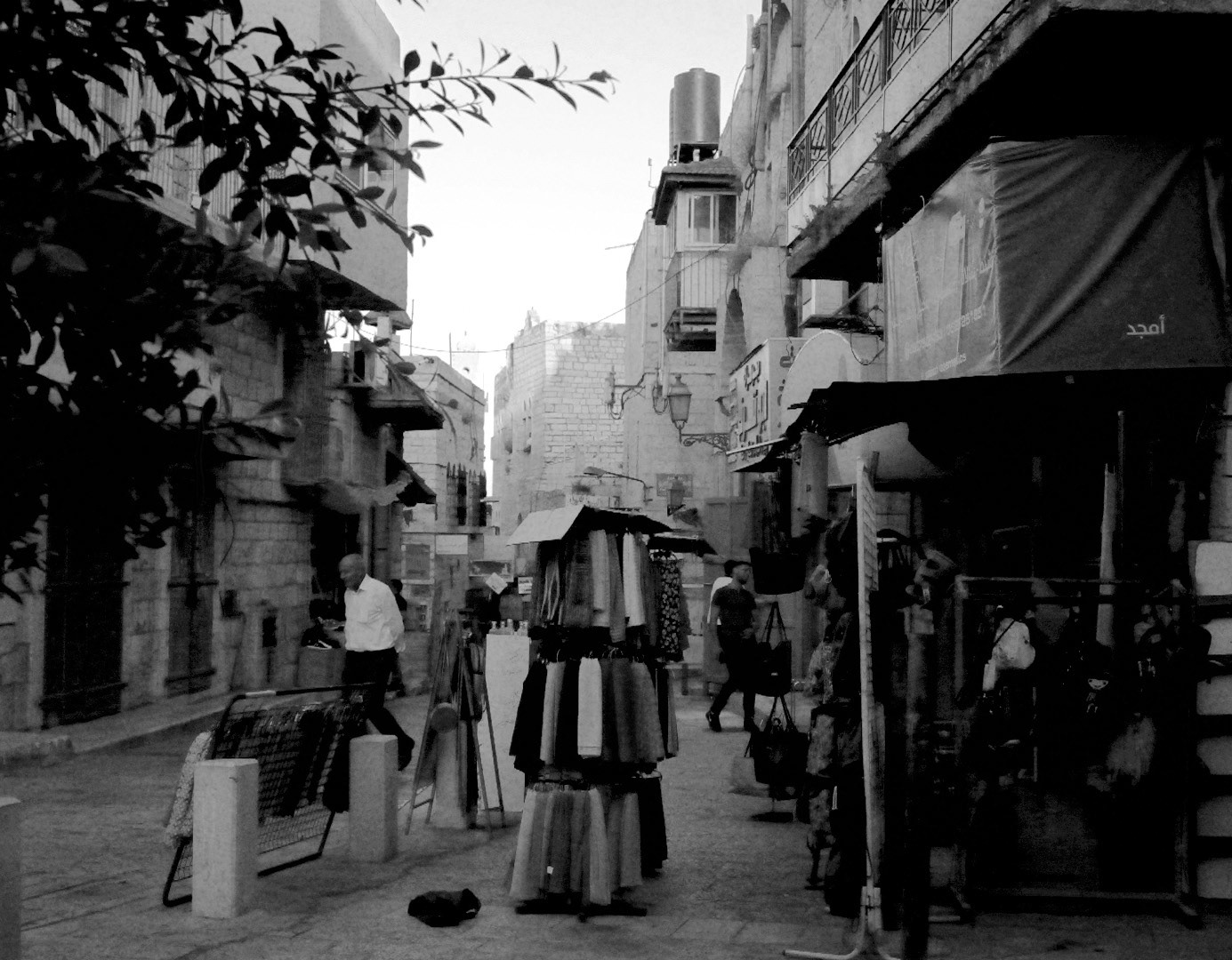 Main shopping street in Bethlehem