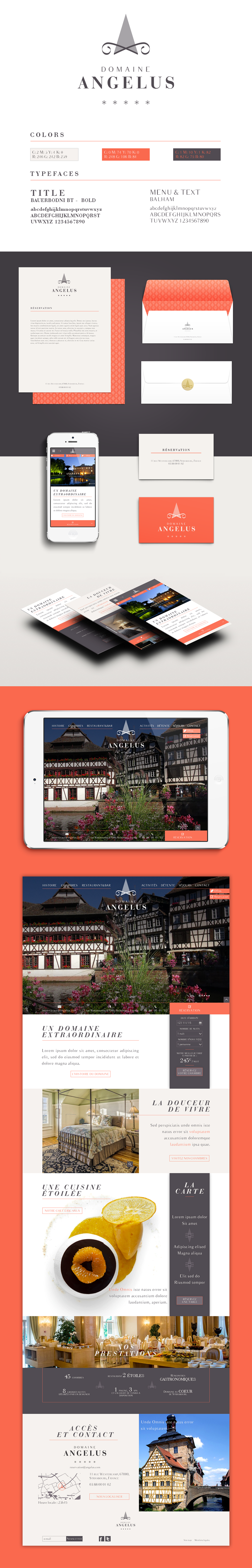 Domaine Angelus - Branding