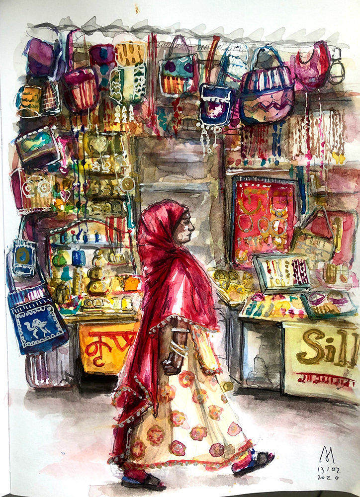 Market - Pushkar