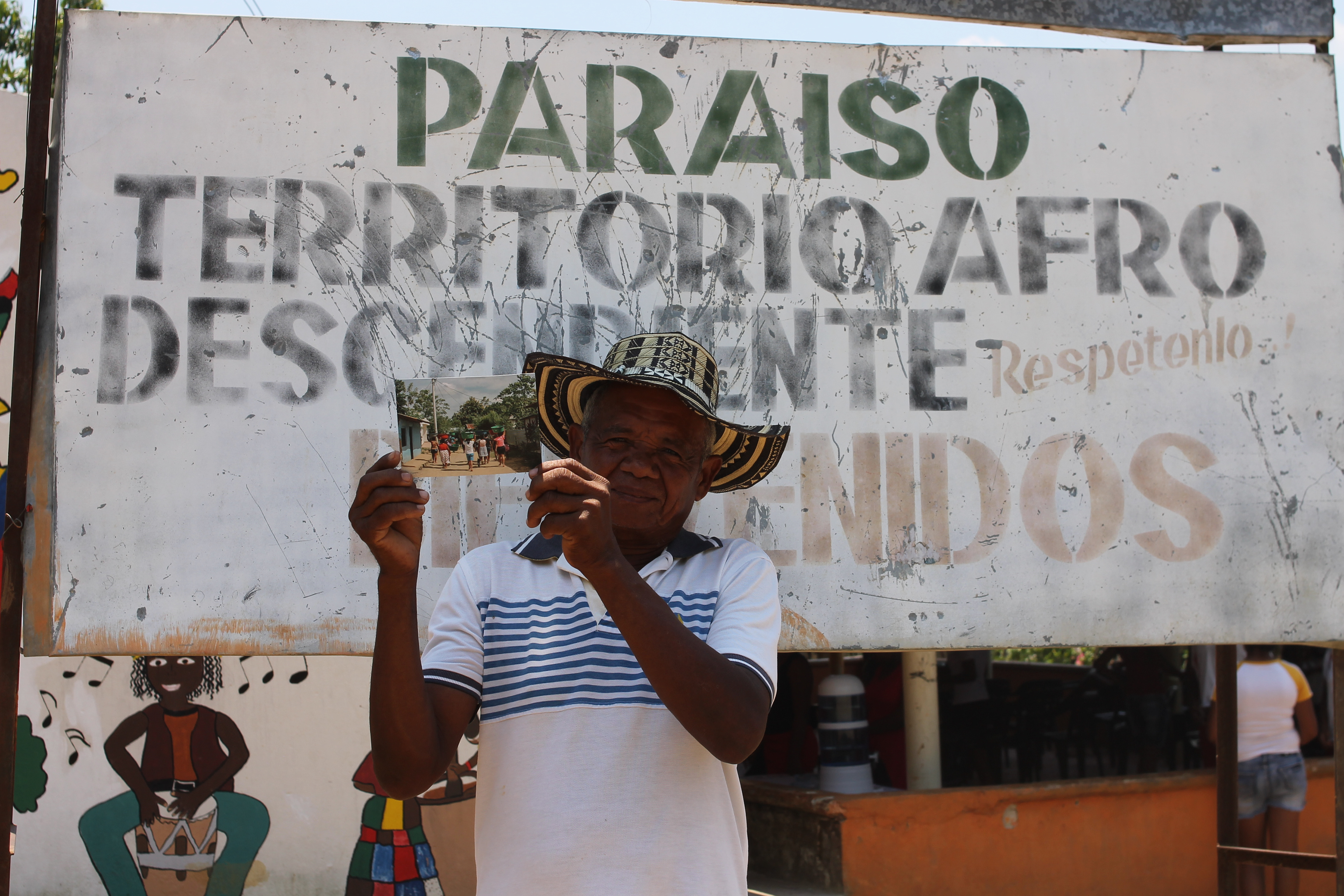 Pablo Rodríguez, músico tradicional del Consejo Comunitario 