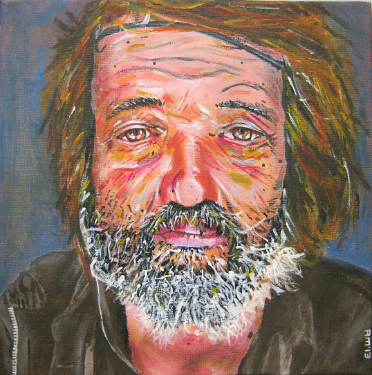 Homeless man (in private collection)