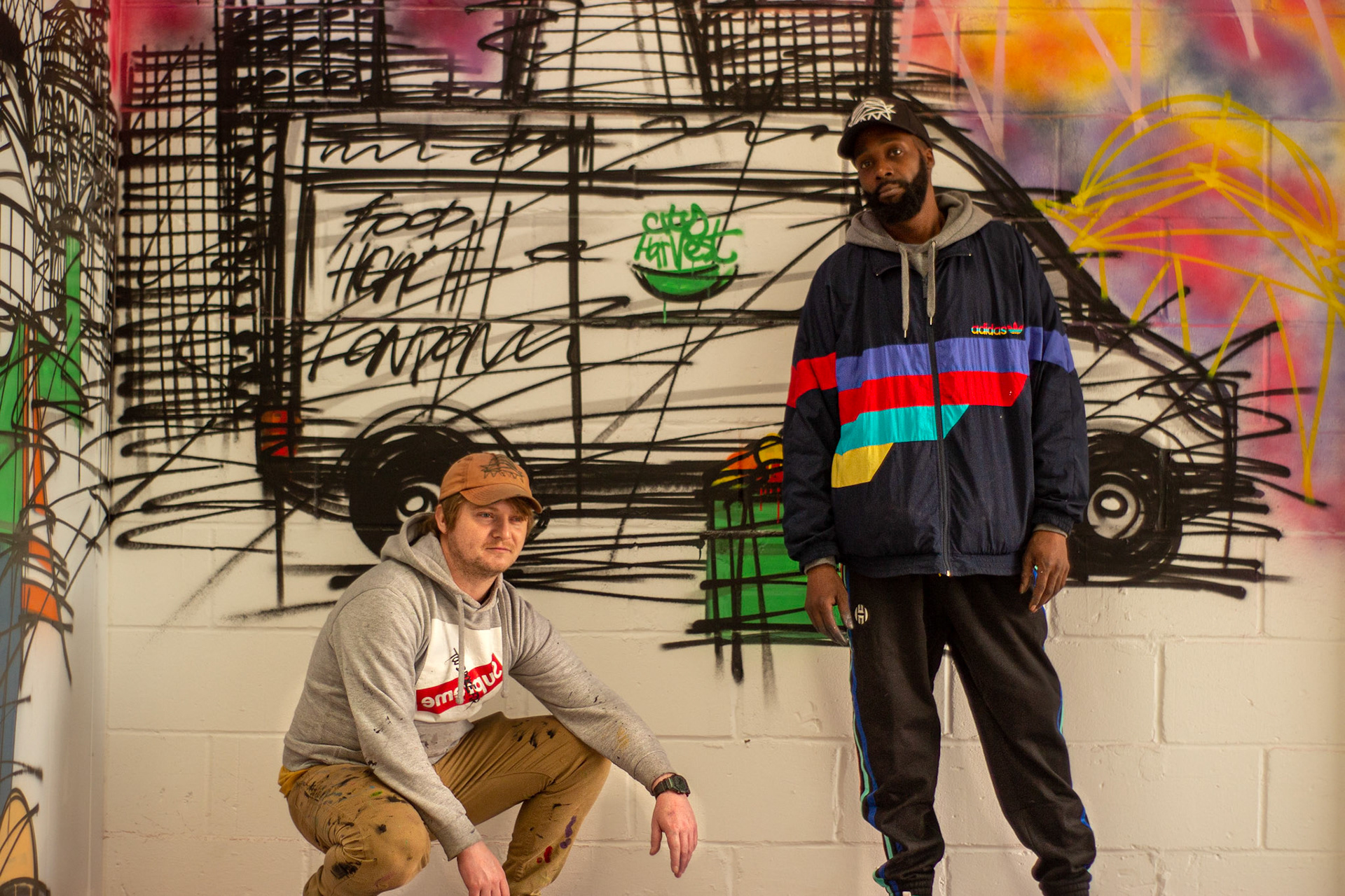 Harry Blackmore and Nathan Bowen, Street Artists