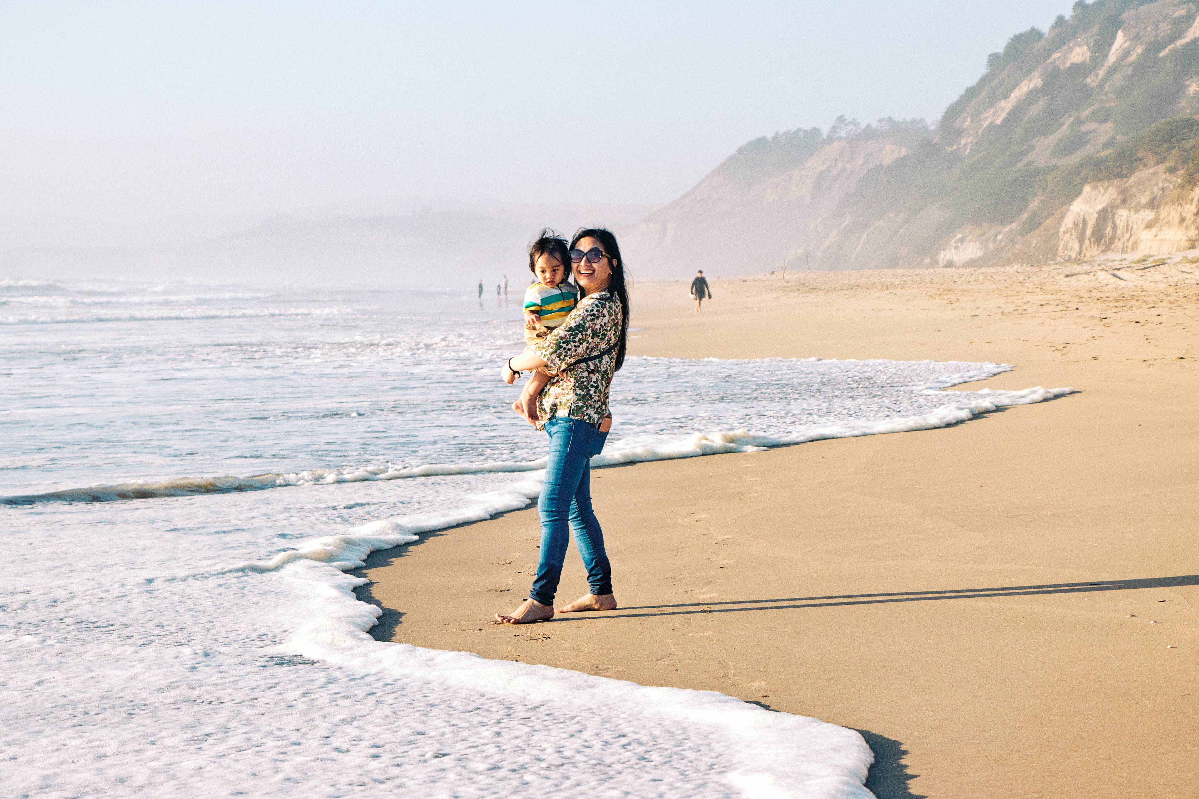 San Gregorio State Beach south of Half Moon Bay, San Mateo County, California • August 2020. Canon EOS 90D | 	Canon EF-S 18-135mm f/3.5-5.6 IS USM