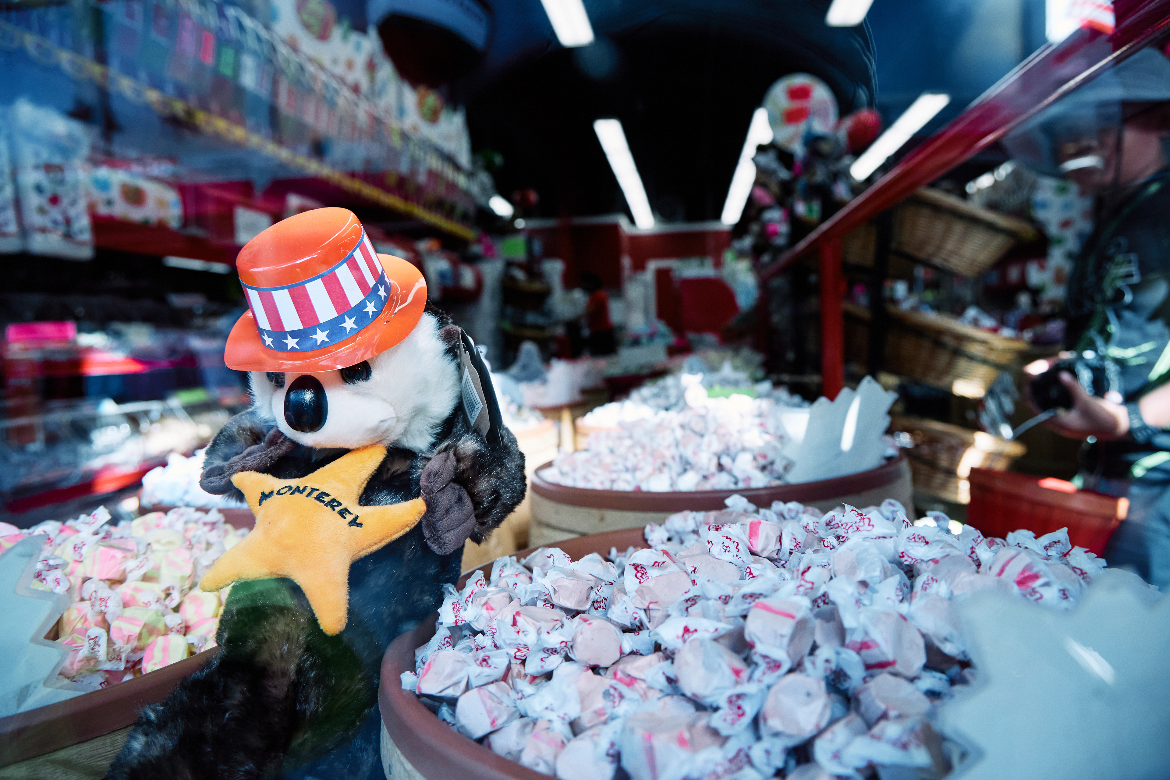 Sea salt taffy at Candy World, Monterey, California - July 2022. Canon EOS R6 | Canon RF 24-105mm F4L IS USM