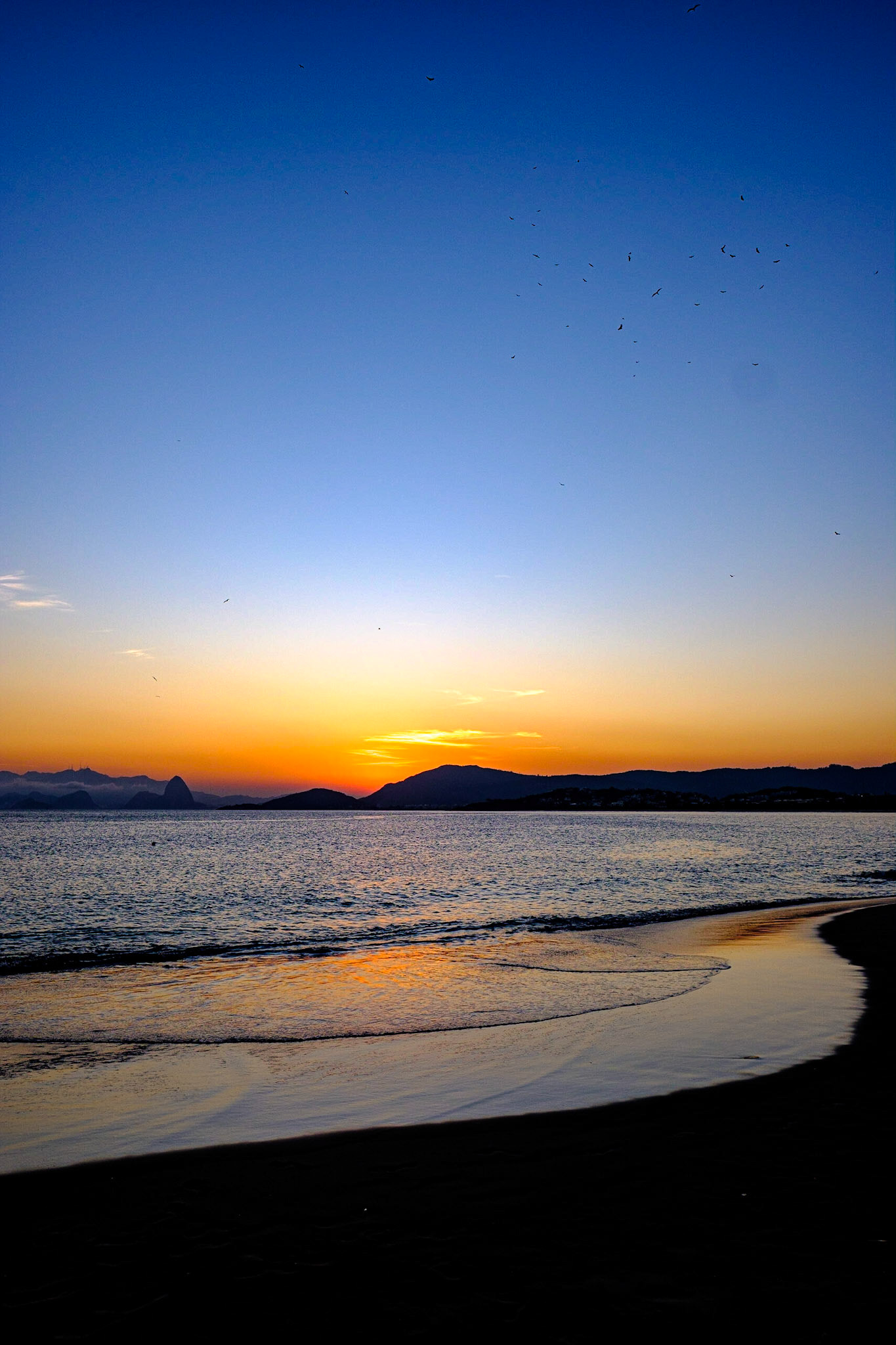 Fim de tarde em Itaipu