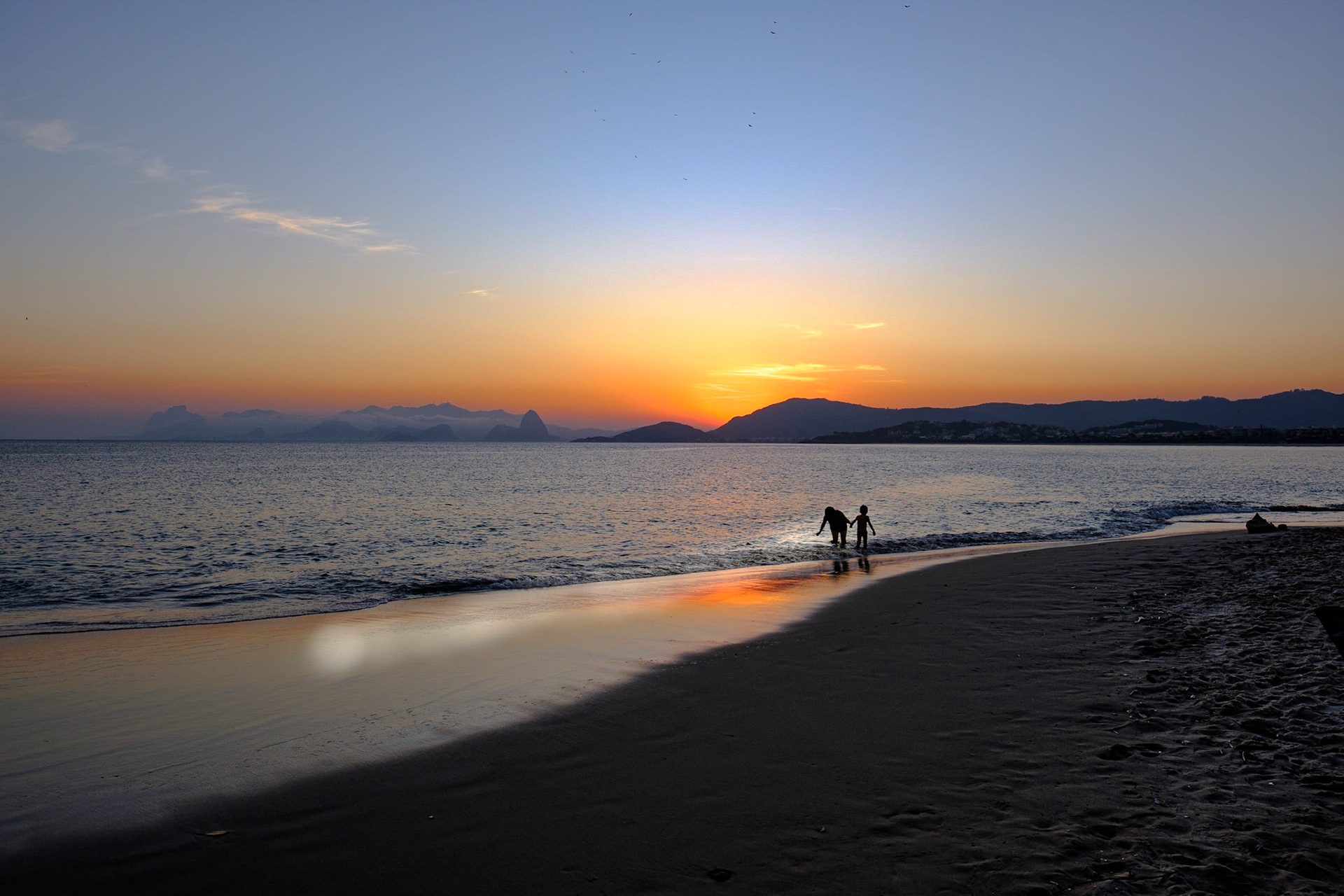 Fim de tarde em Itaipu