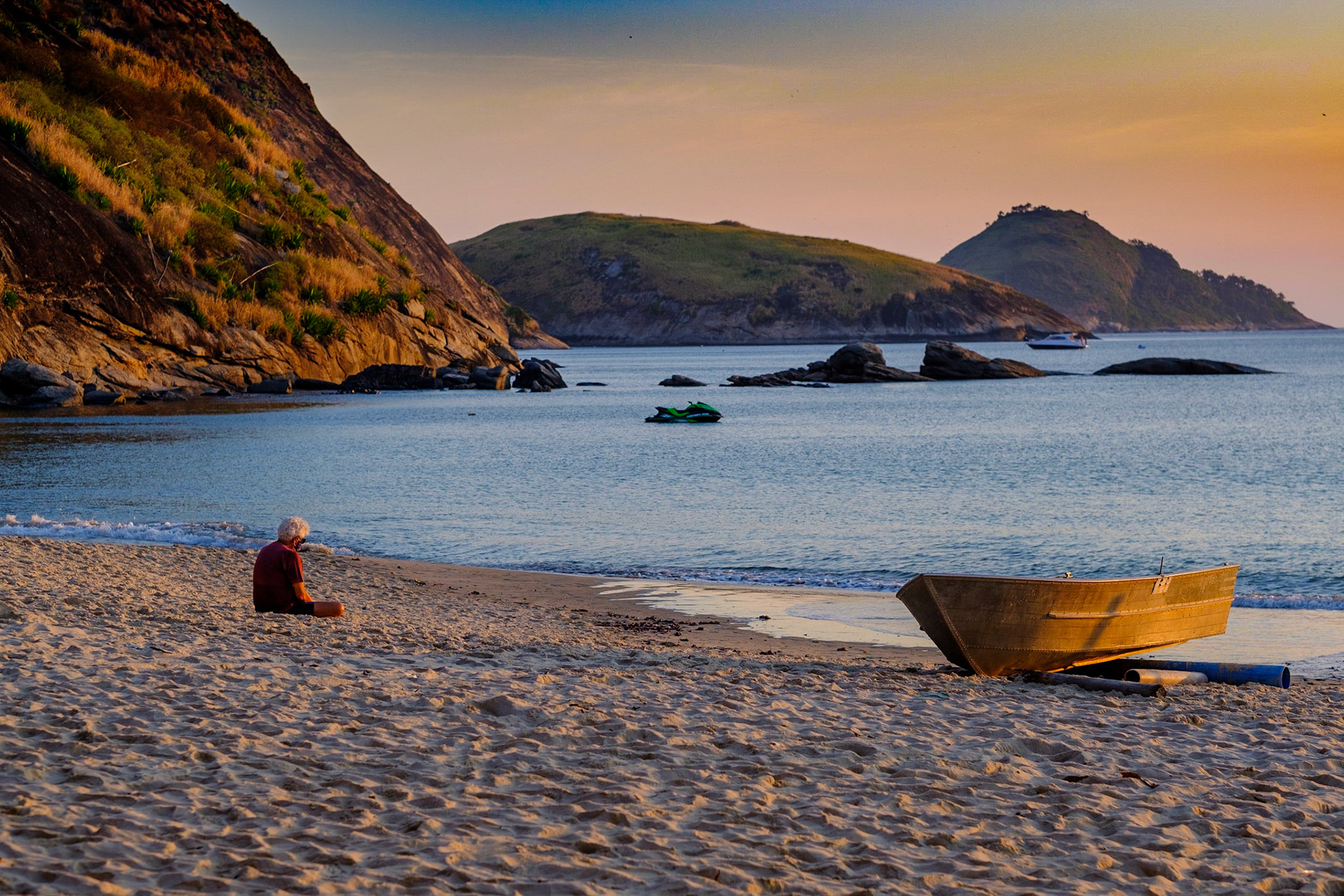 Fim de tarde em Itaipu