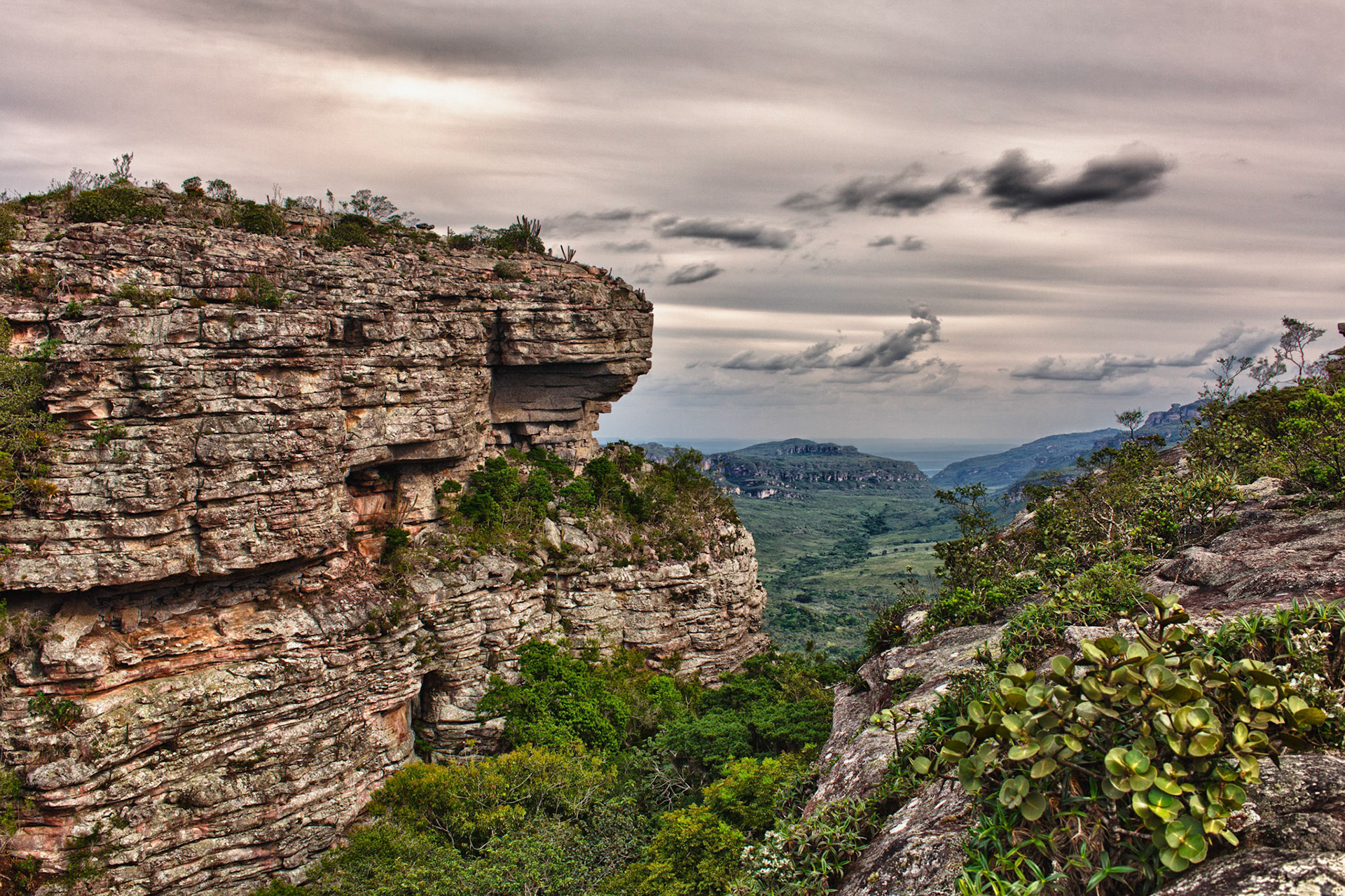 Chapada Dimantina vista do Morro do Pai Inácio