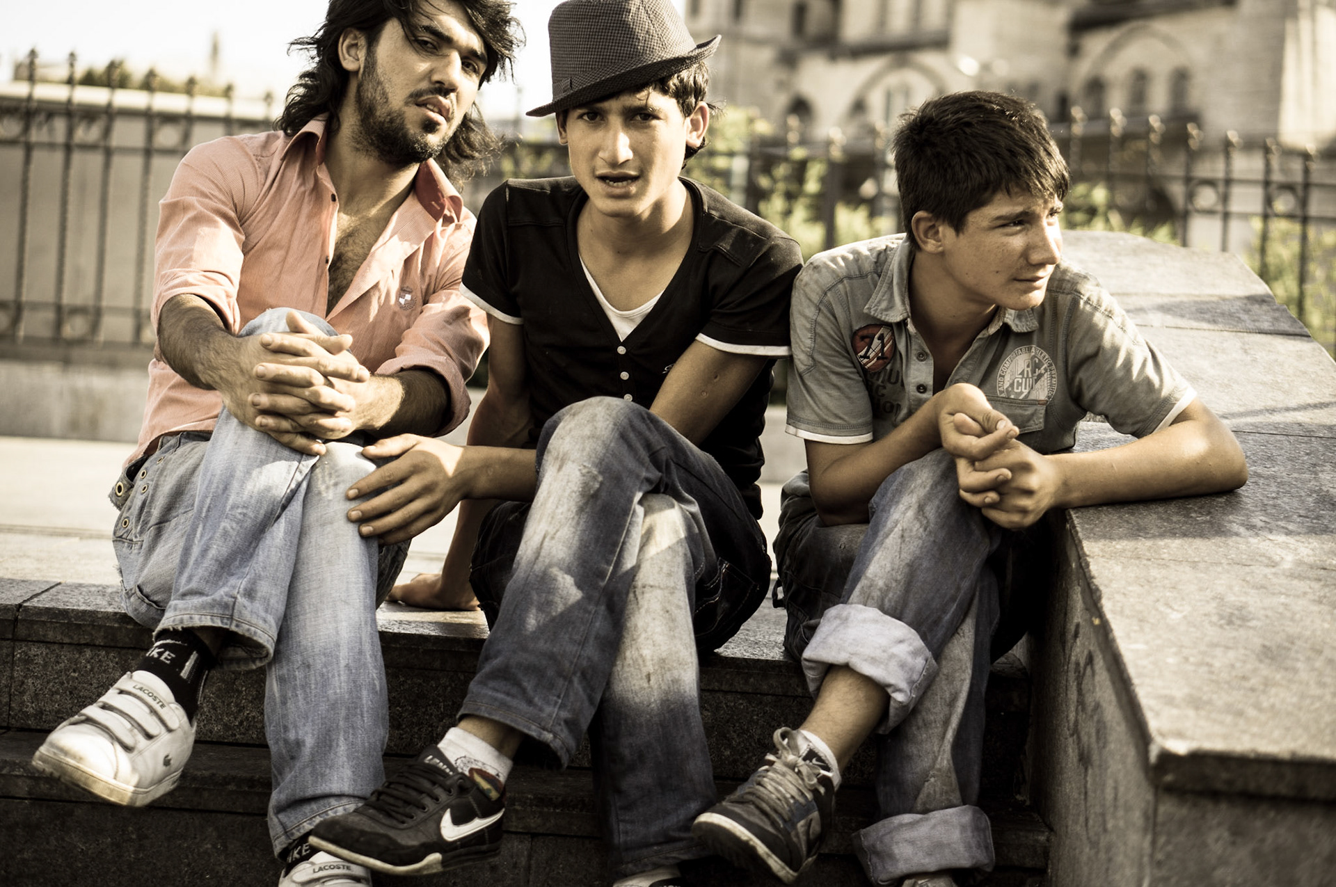 Friends spending ime together in Istambul