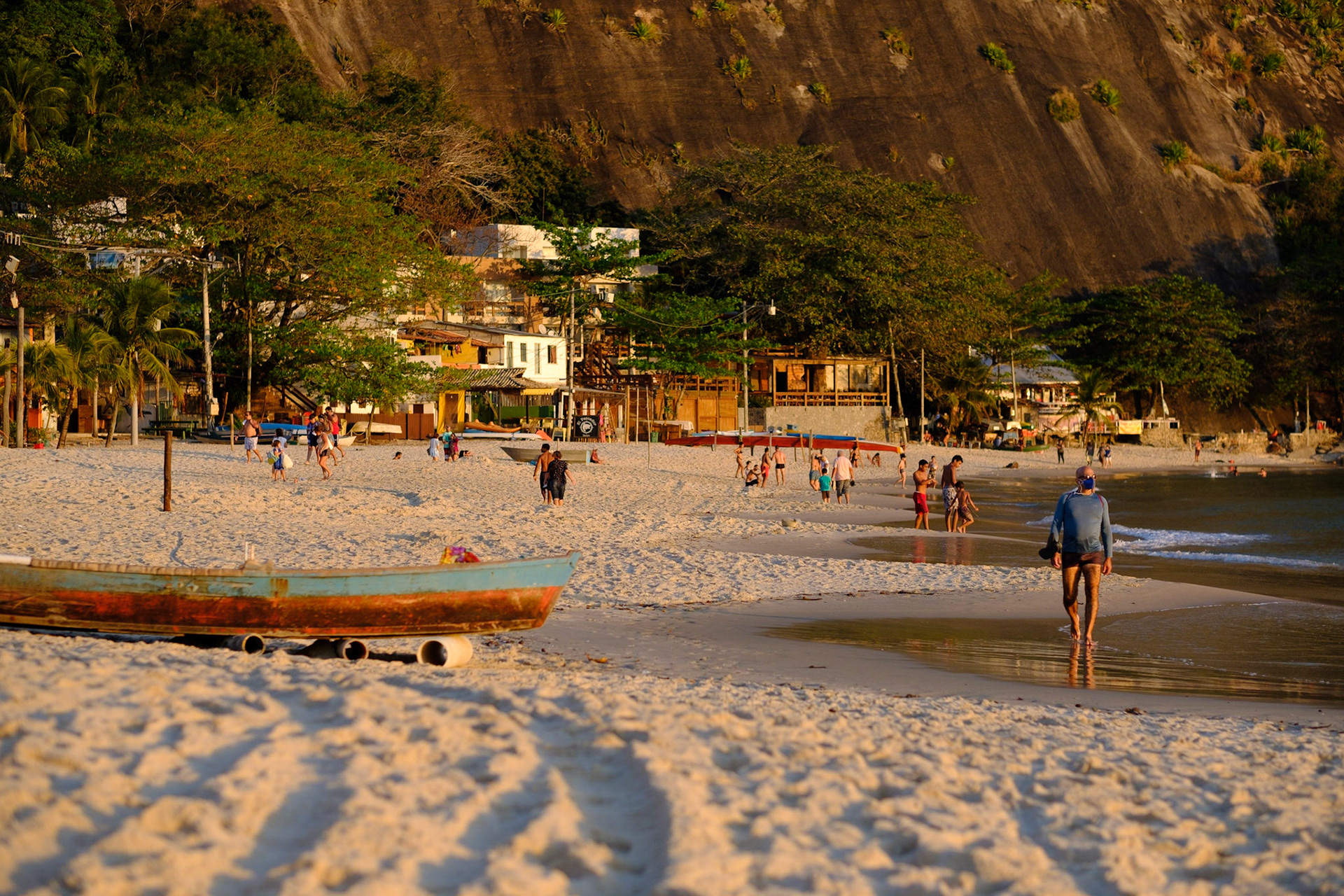 Fim de tarde em Itaipu