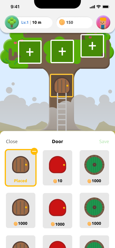 Tree house customization